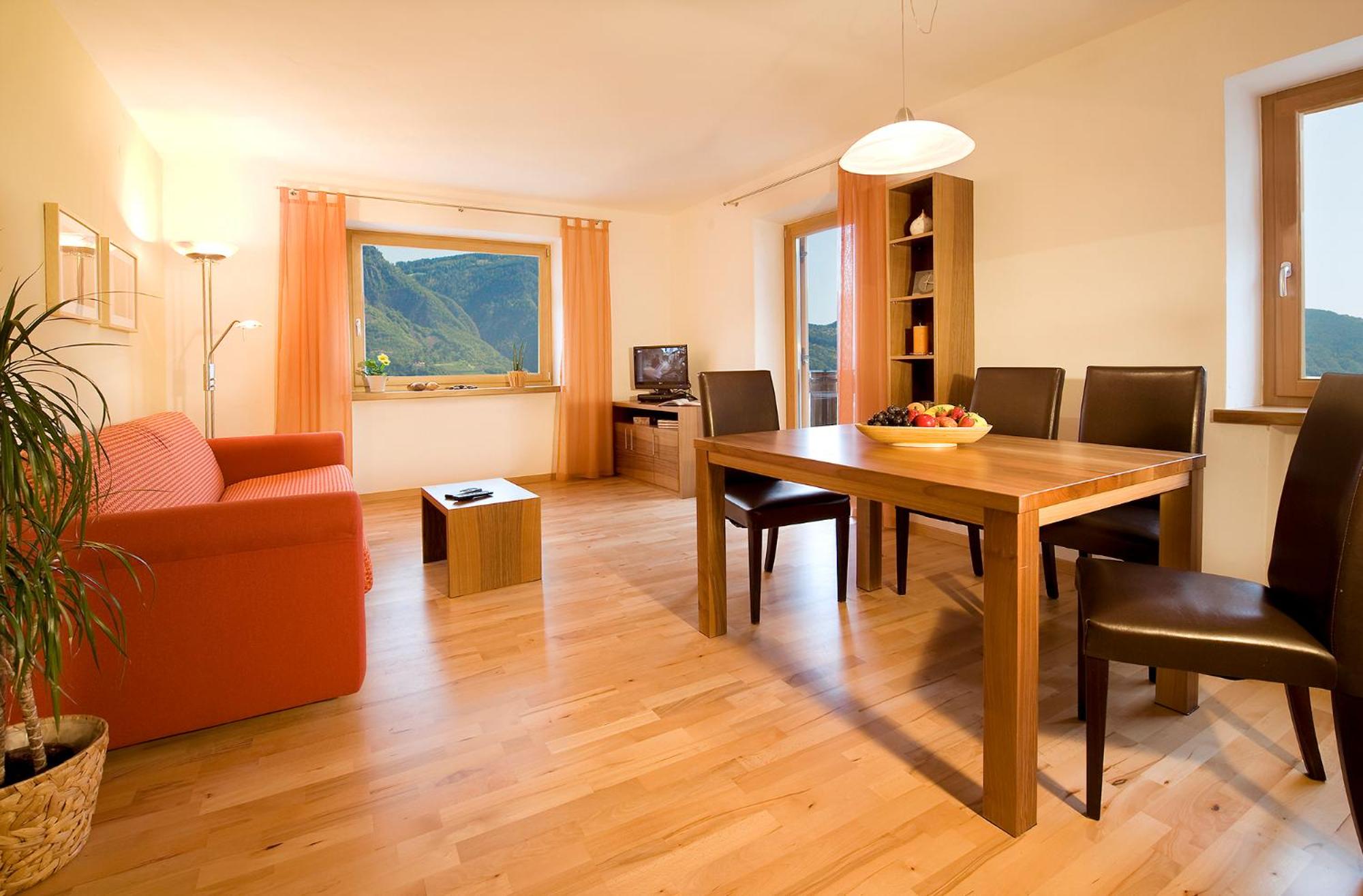 One-Bedroom Apartment with Balcony and Mountain View   photo 1