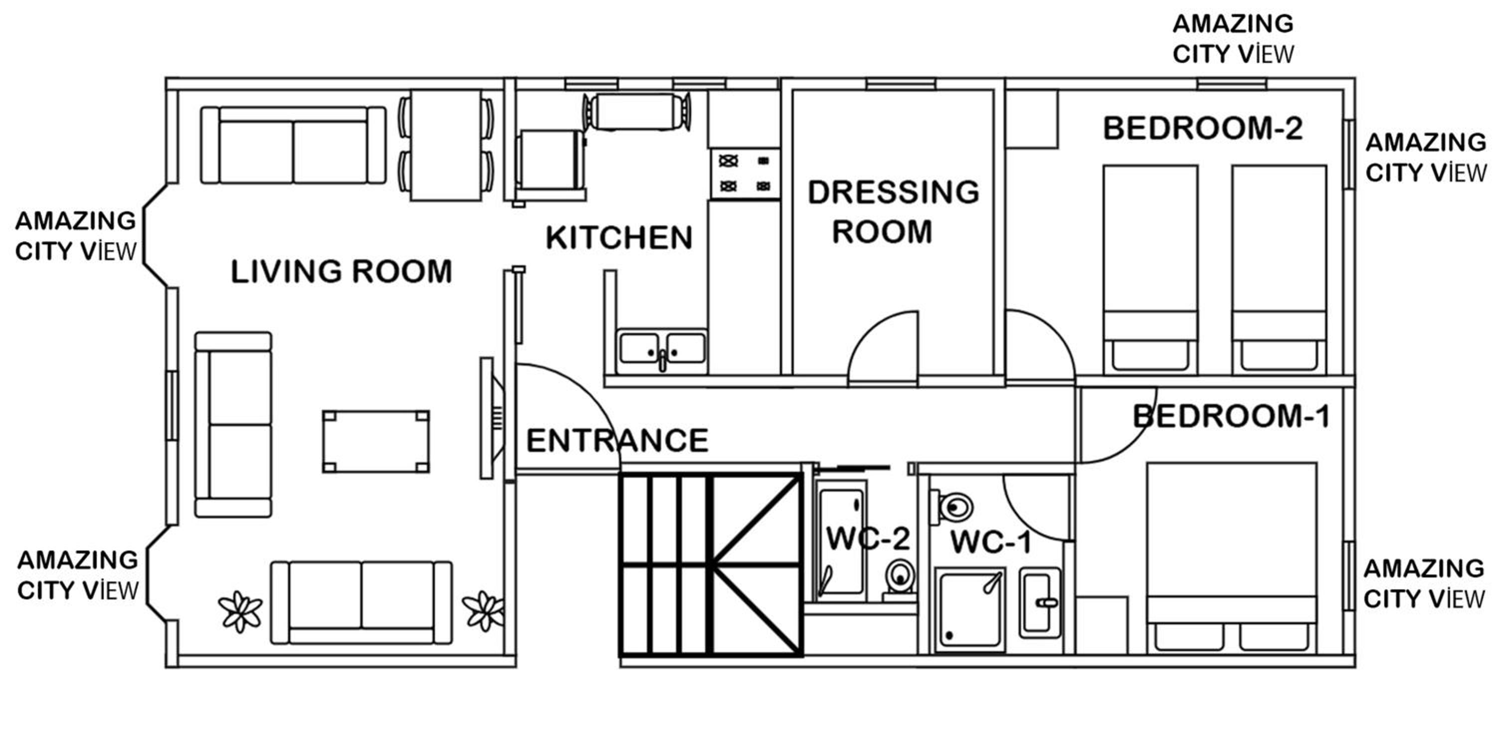 Two-Bedroom Apartment photo 3