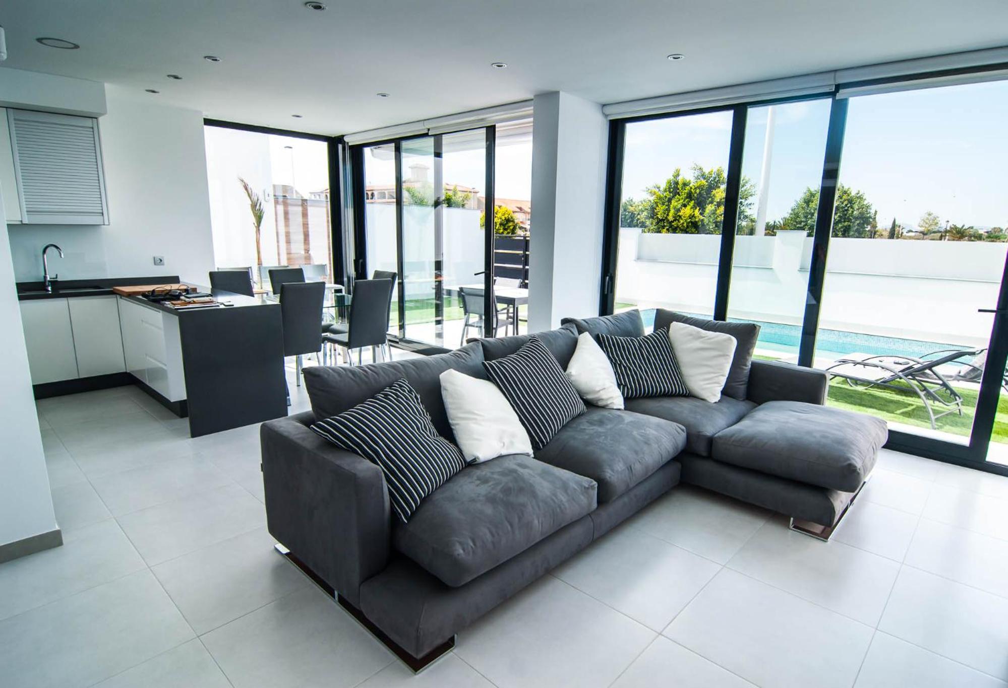 Villa con piscina privada