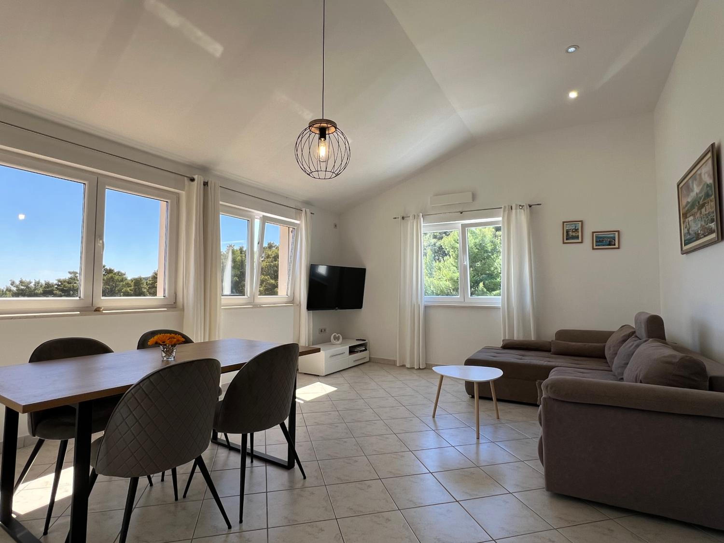 Appartement 2 Chambres Standard avec Terrasse - Vue sur Mer