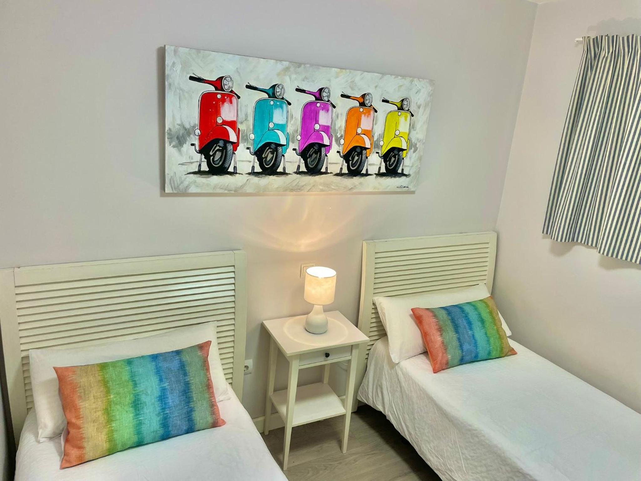 Apartamento de dos habitaciones
