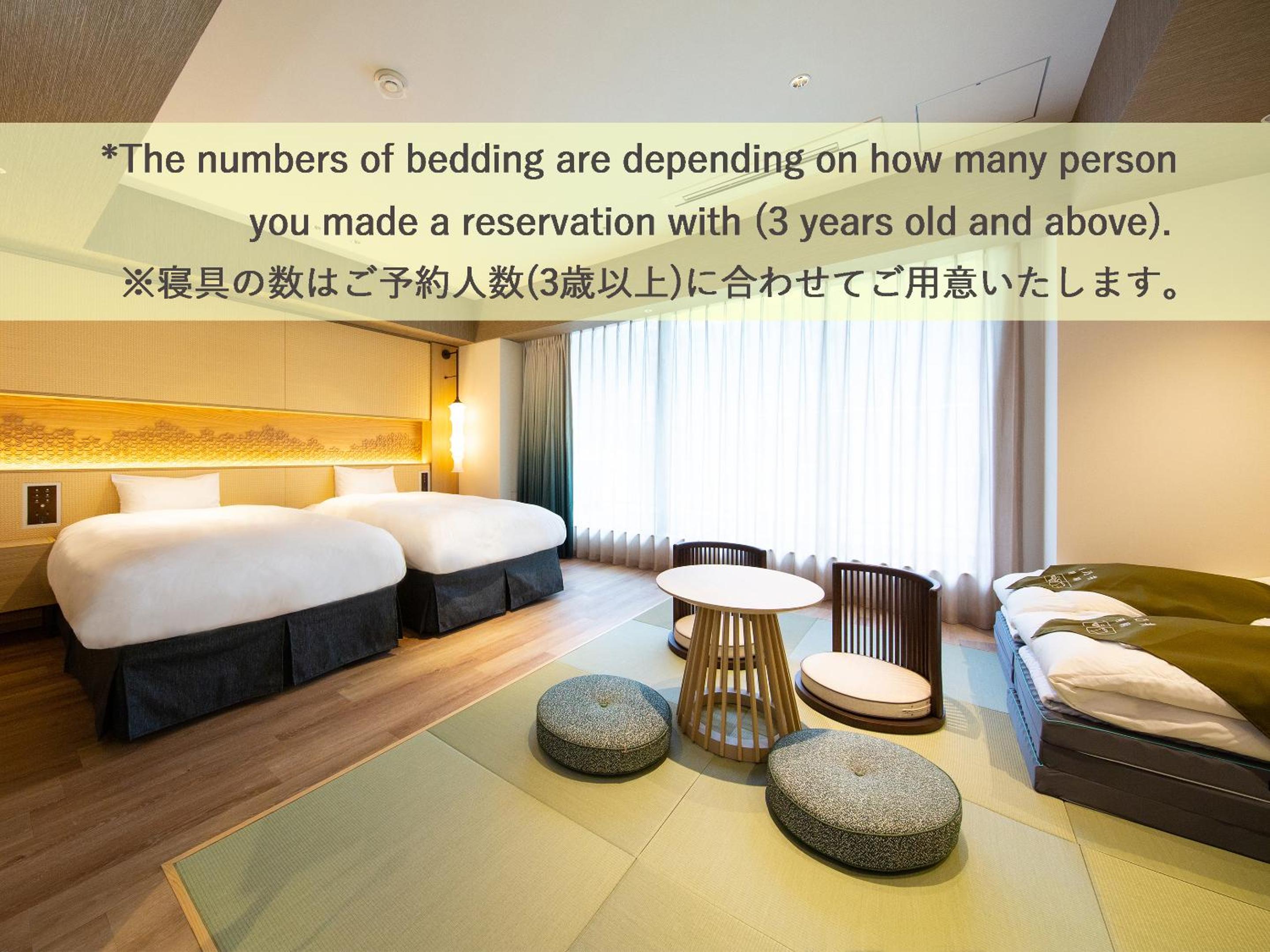 【Eco Plan No Housekeeping】Sora Kan Standard Room With Mountain View - Non-Smoking - (Only Shower Room) Breakfast And Dinner Included (Ceada Palace)