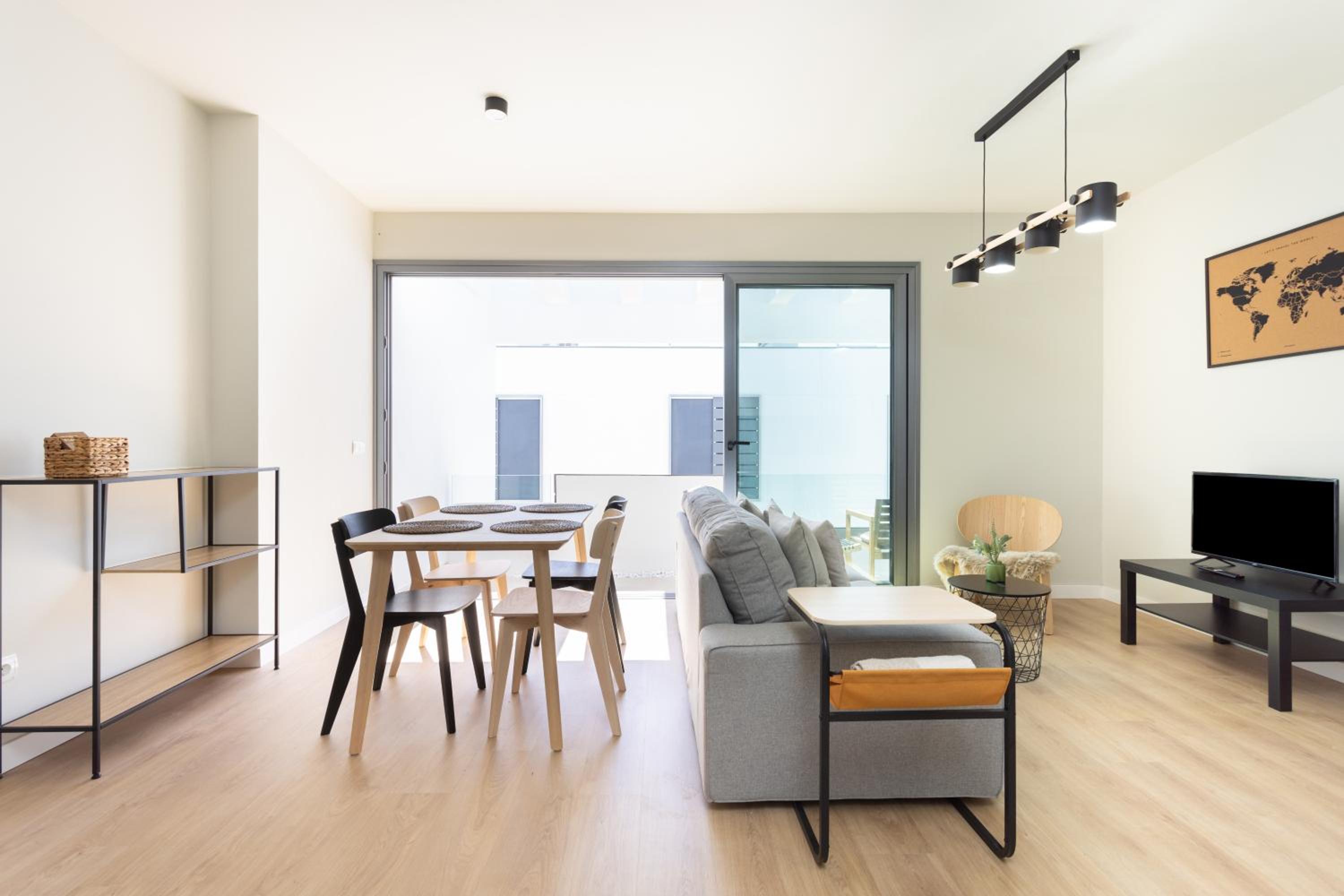 Apartamento de dos habitaciones