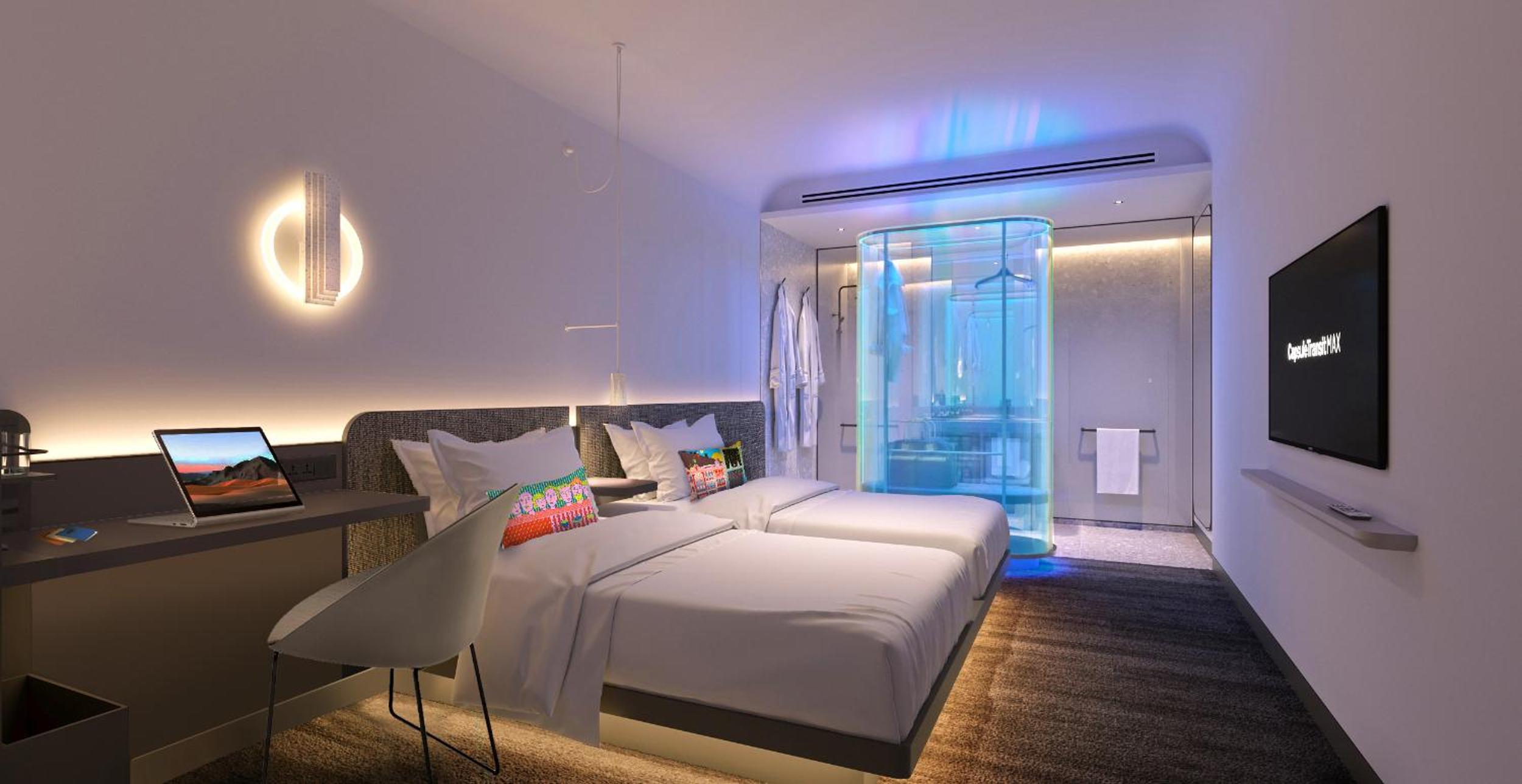 Deluxe Twin Room - MAX 12 Hours Stay - Photo 1