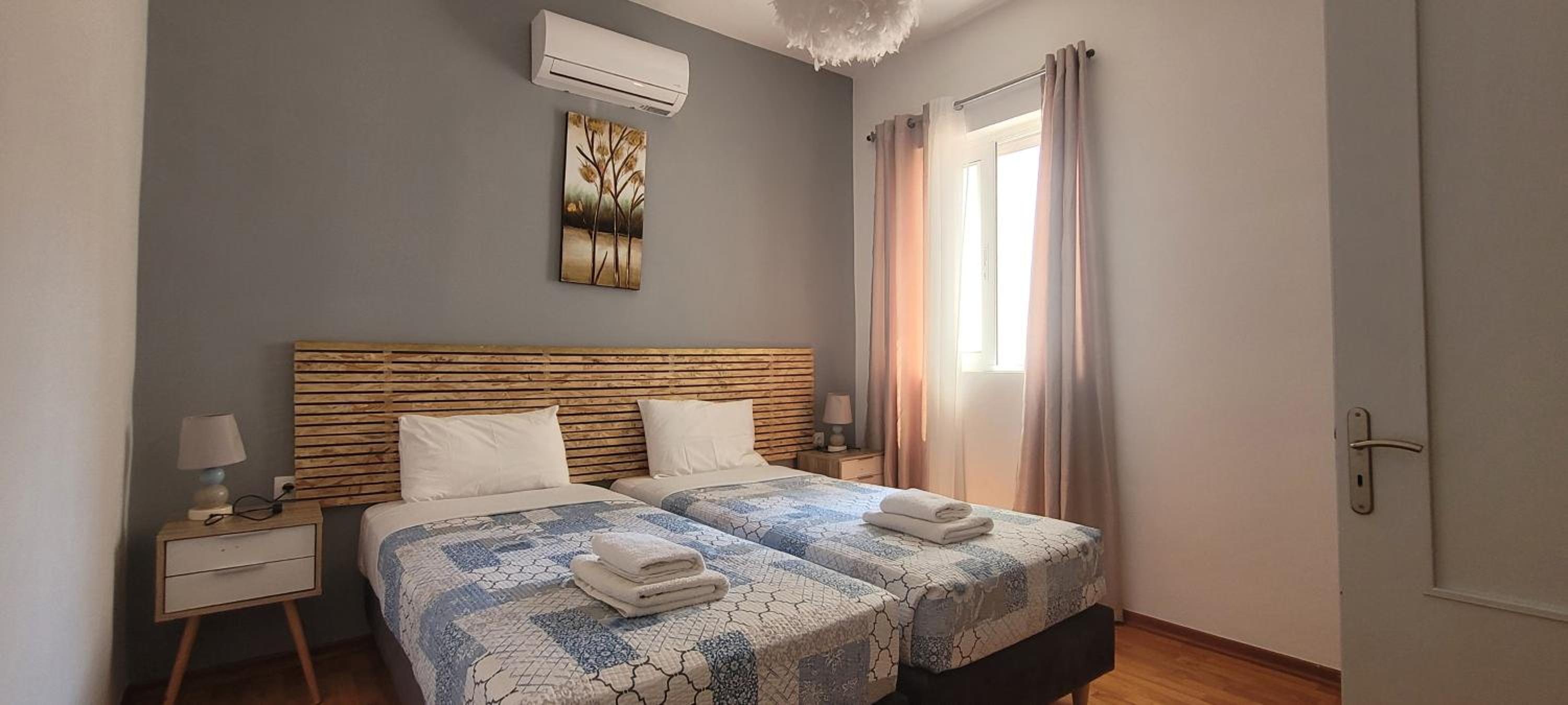 Three-Bedroom Apartment with Balcony