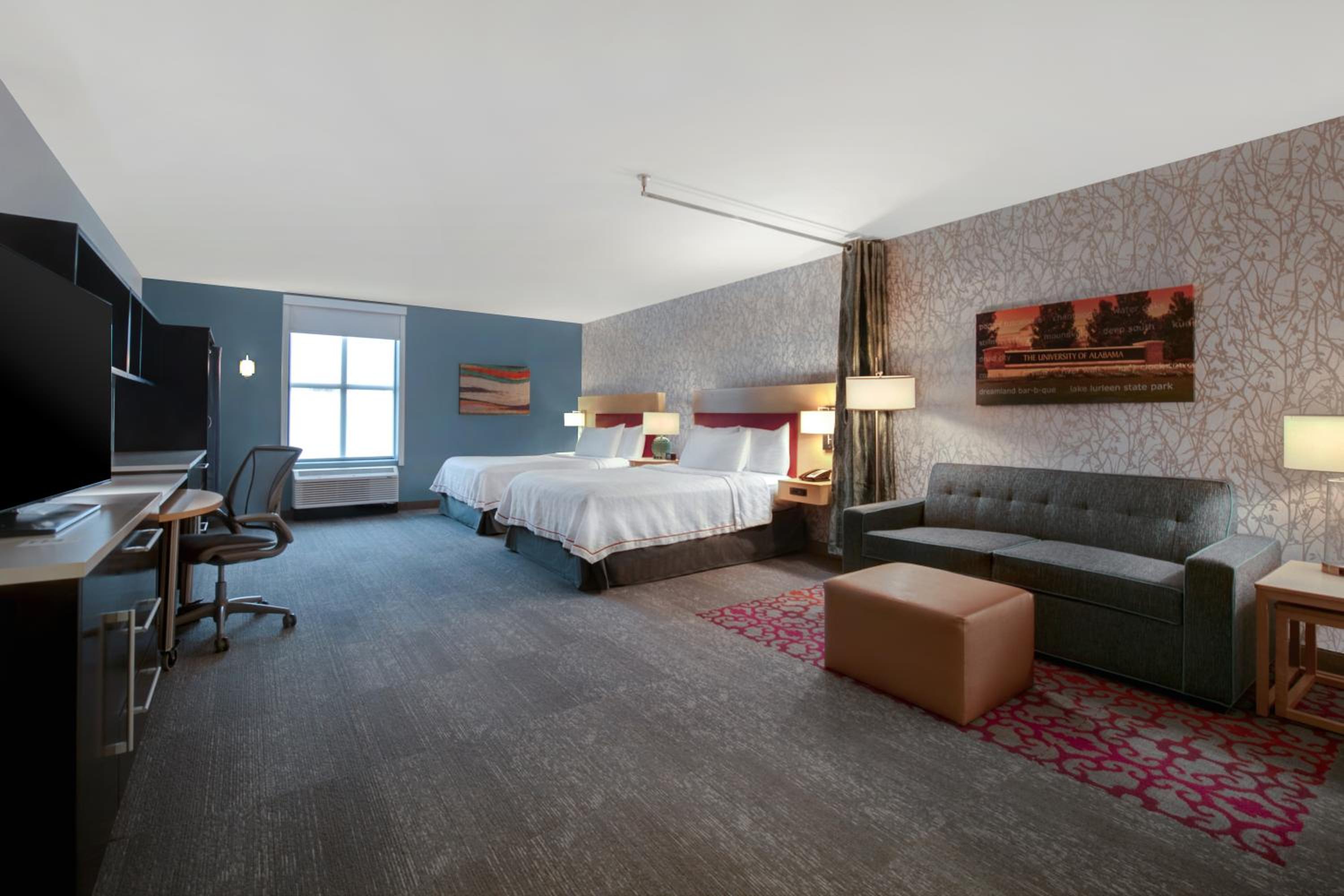 Queen Studio with Two Queen Beds - Mobility and Hearing Access/Non-Smoking