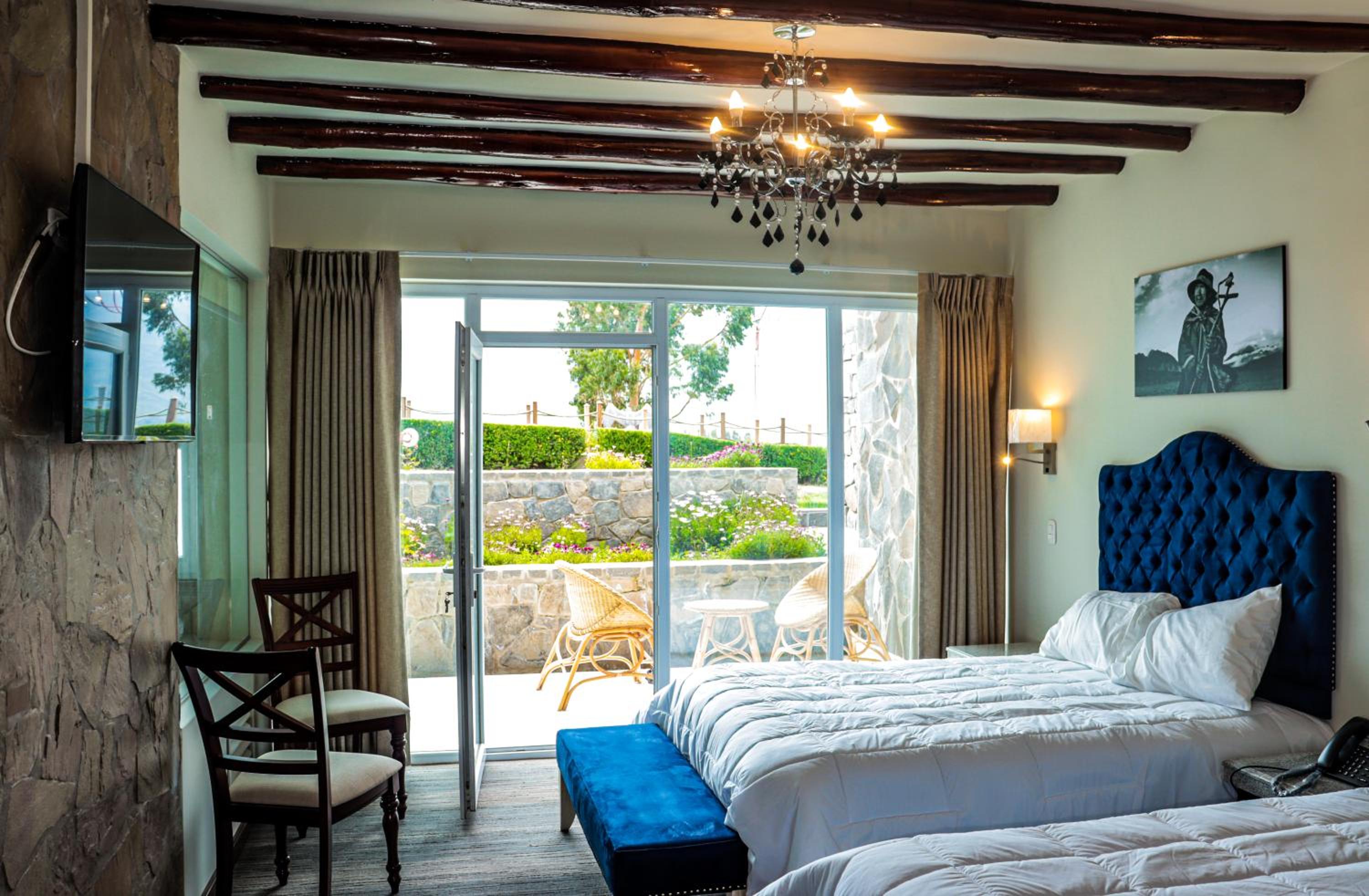 Premium Double Room With Two Double Beds With Hot Tub photo 2