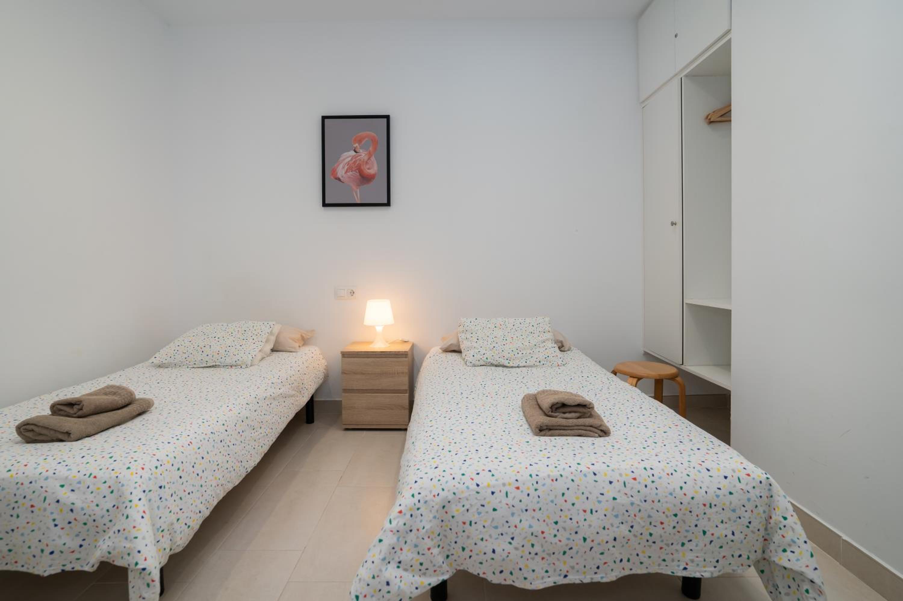 Apartamento de dos habitaciones