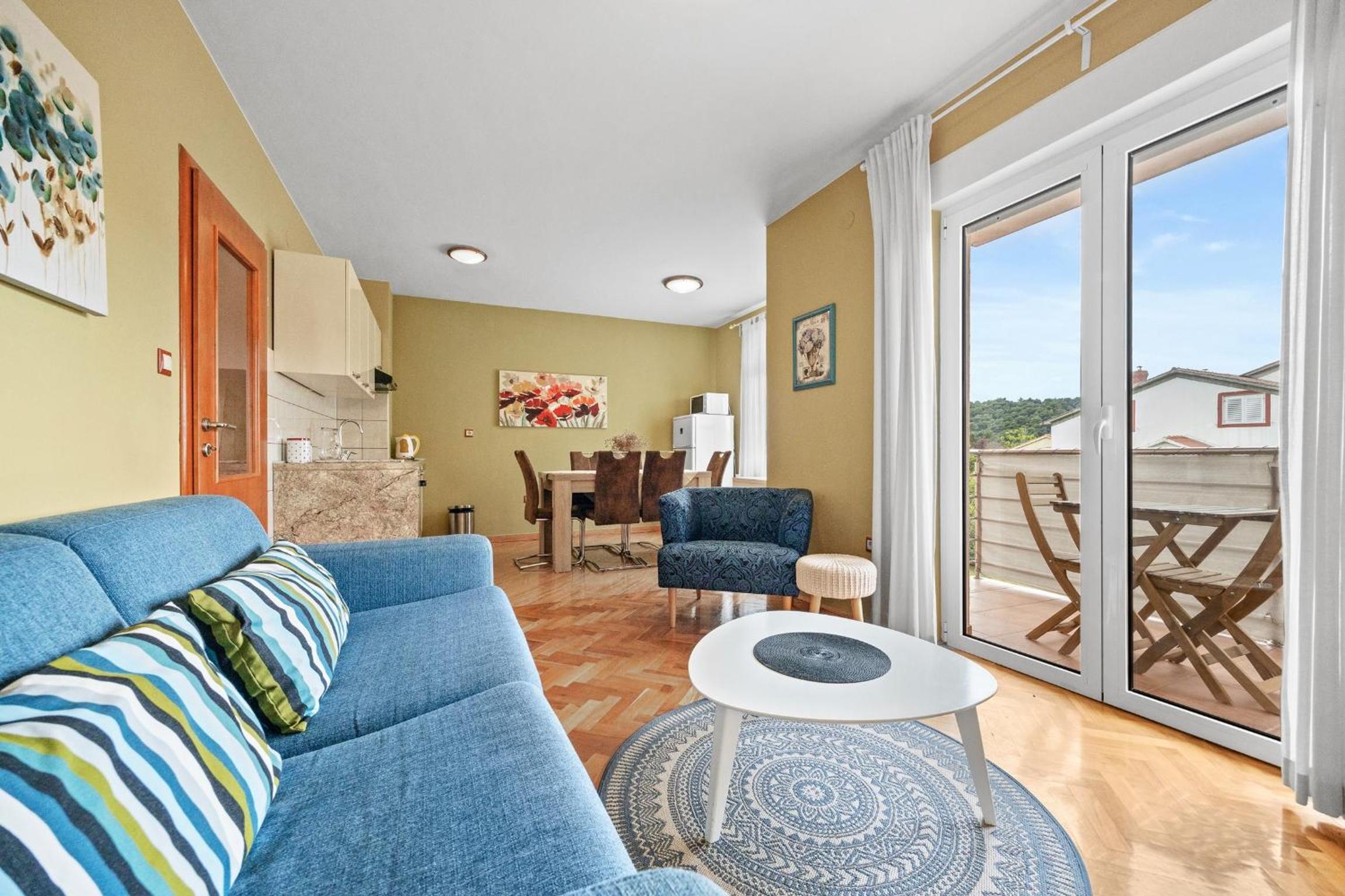 Two Bedroom Apartment With Balcony And Sea View