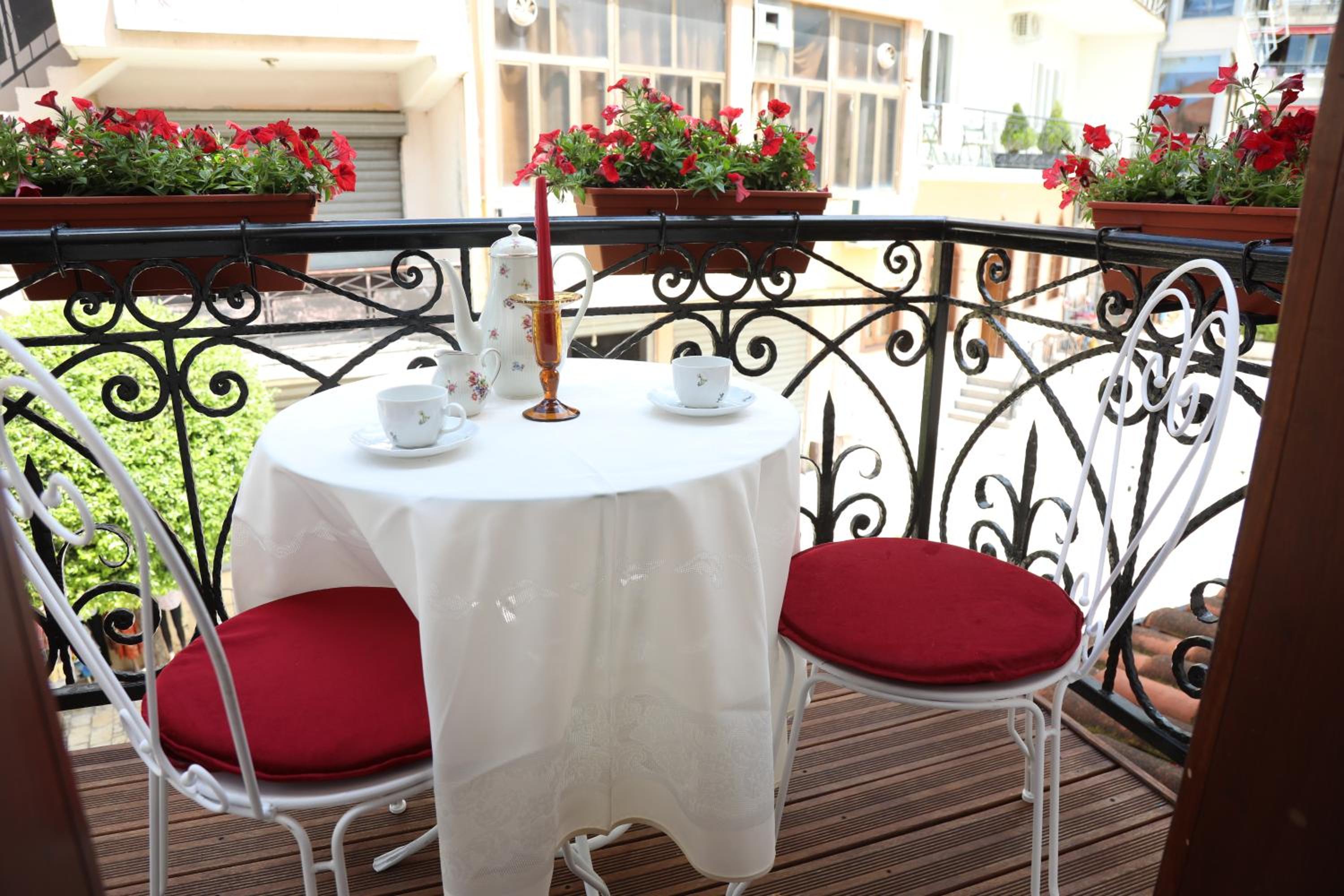 Small Double or Twin Room with Balcony and Main Street View