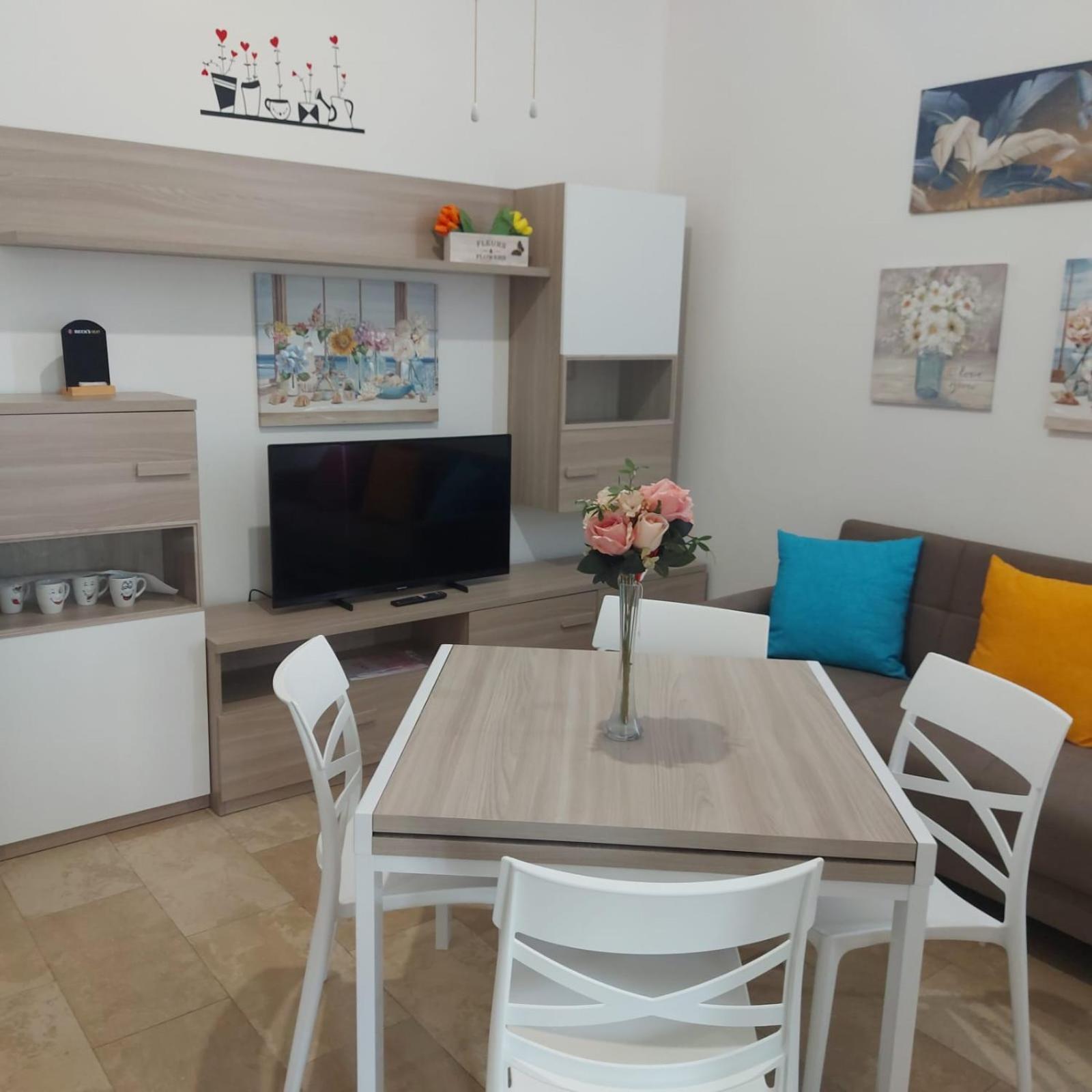 One-Bedroom Apartment with Garden View
