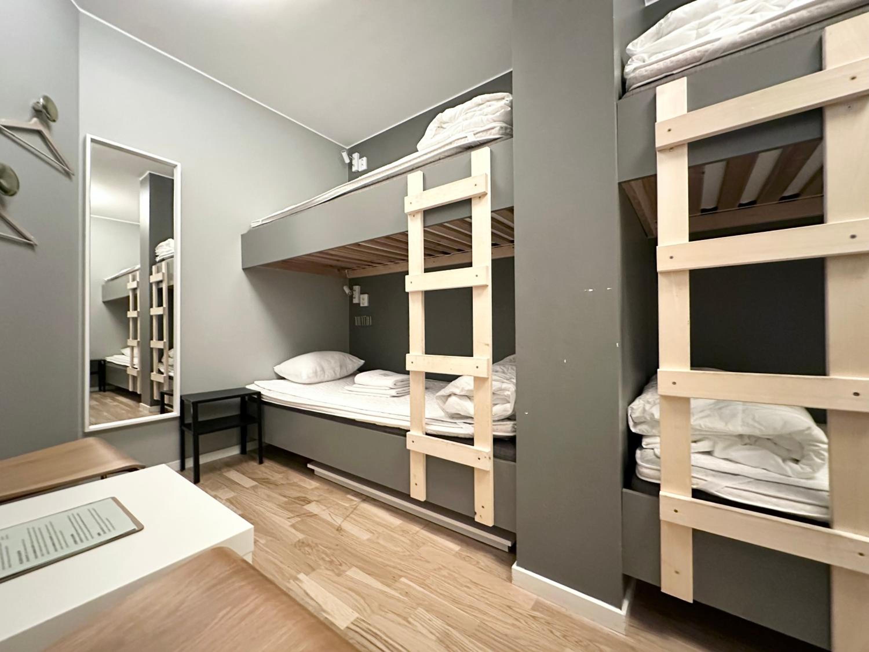Economy Quadruple Room with Shared Bathroom (No Window)