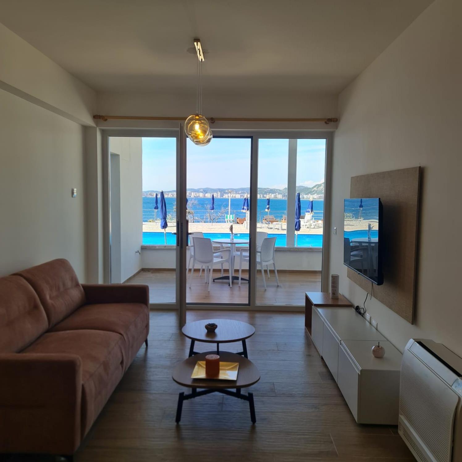 Two-Bedroom Apartment with Terrace and Sea View