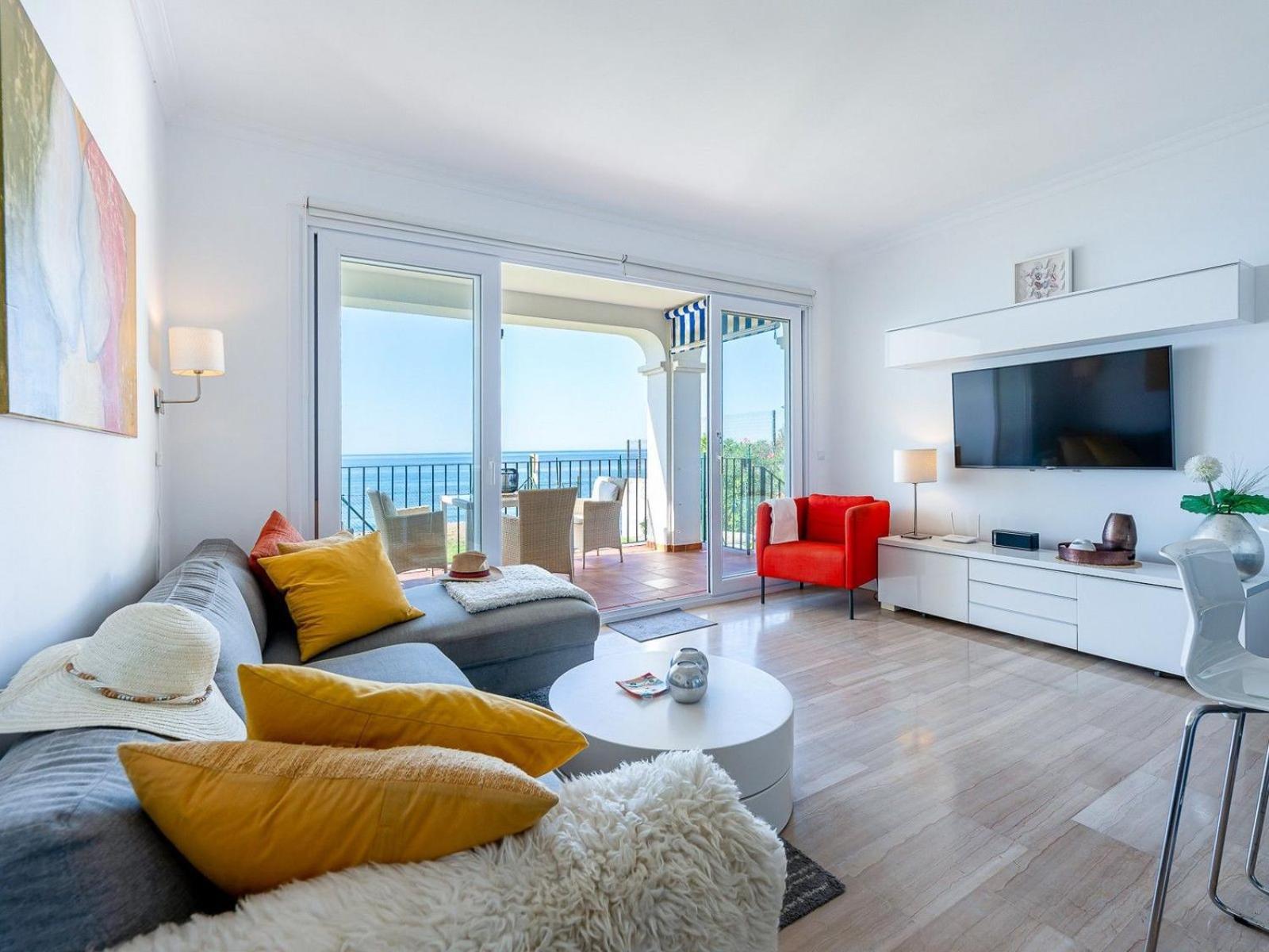 Apartamento con vista al mar