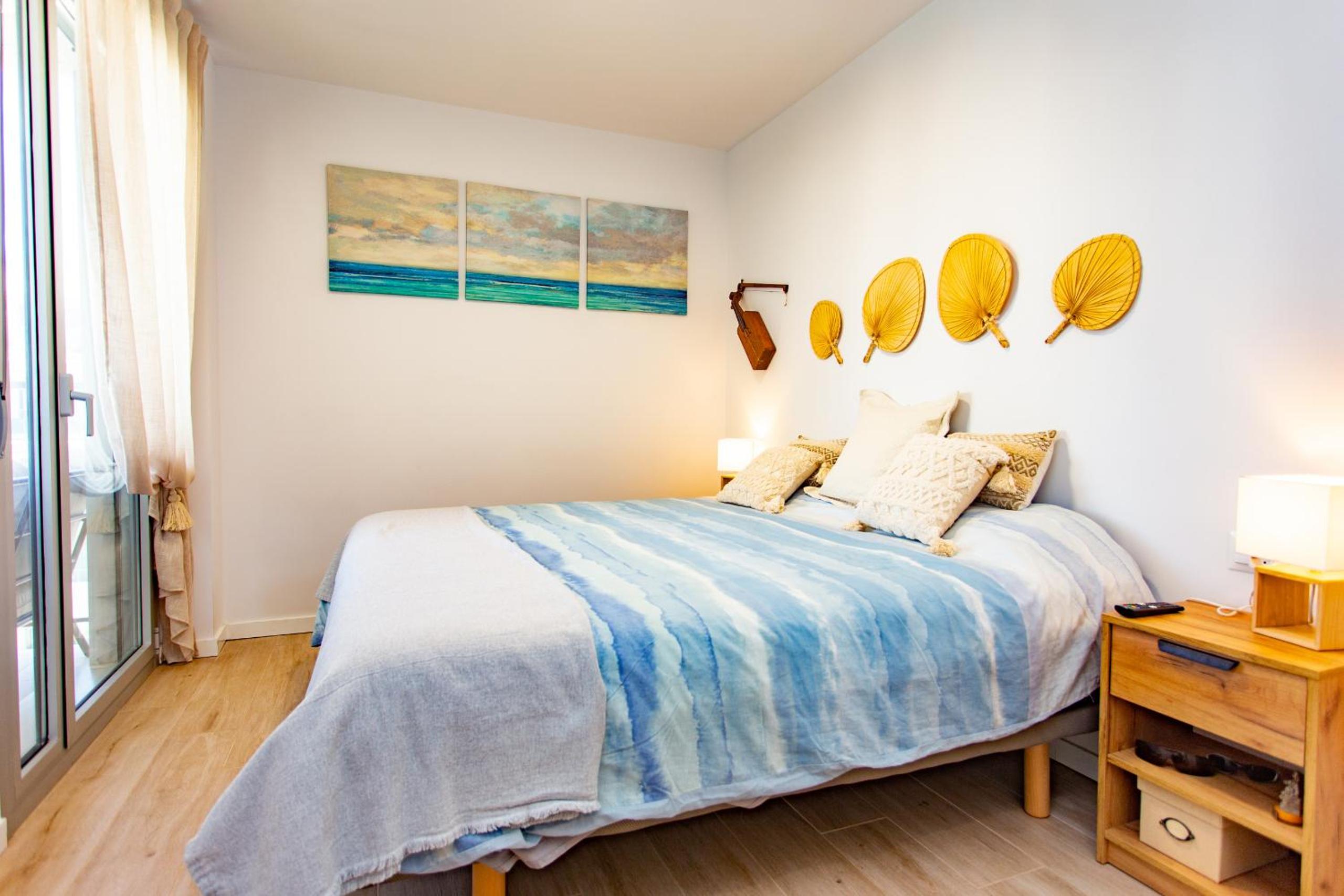 Apartamento con vista a la piscina