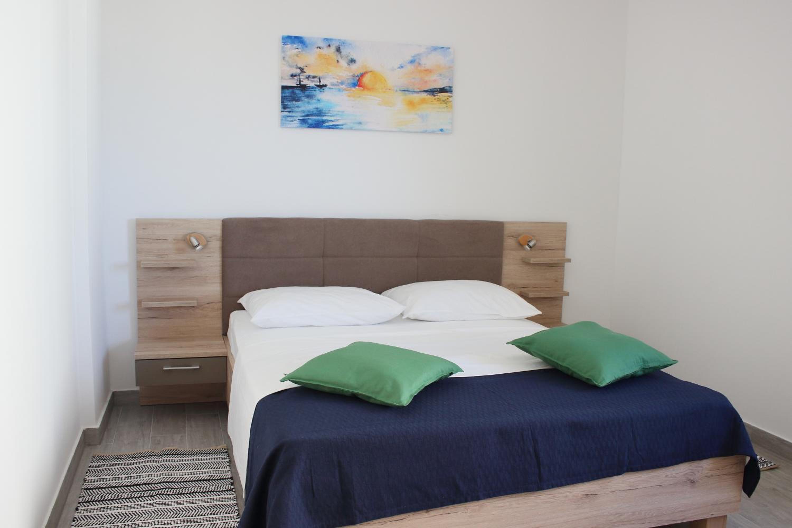Two-Bedroom Apartment with Balcony and Sea View