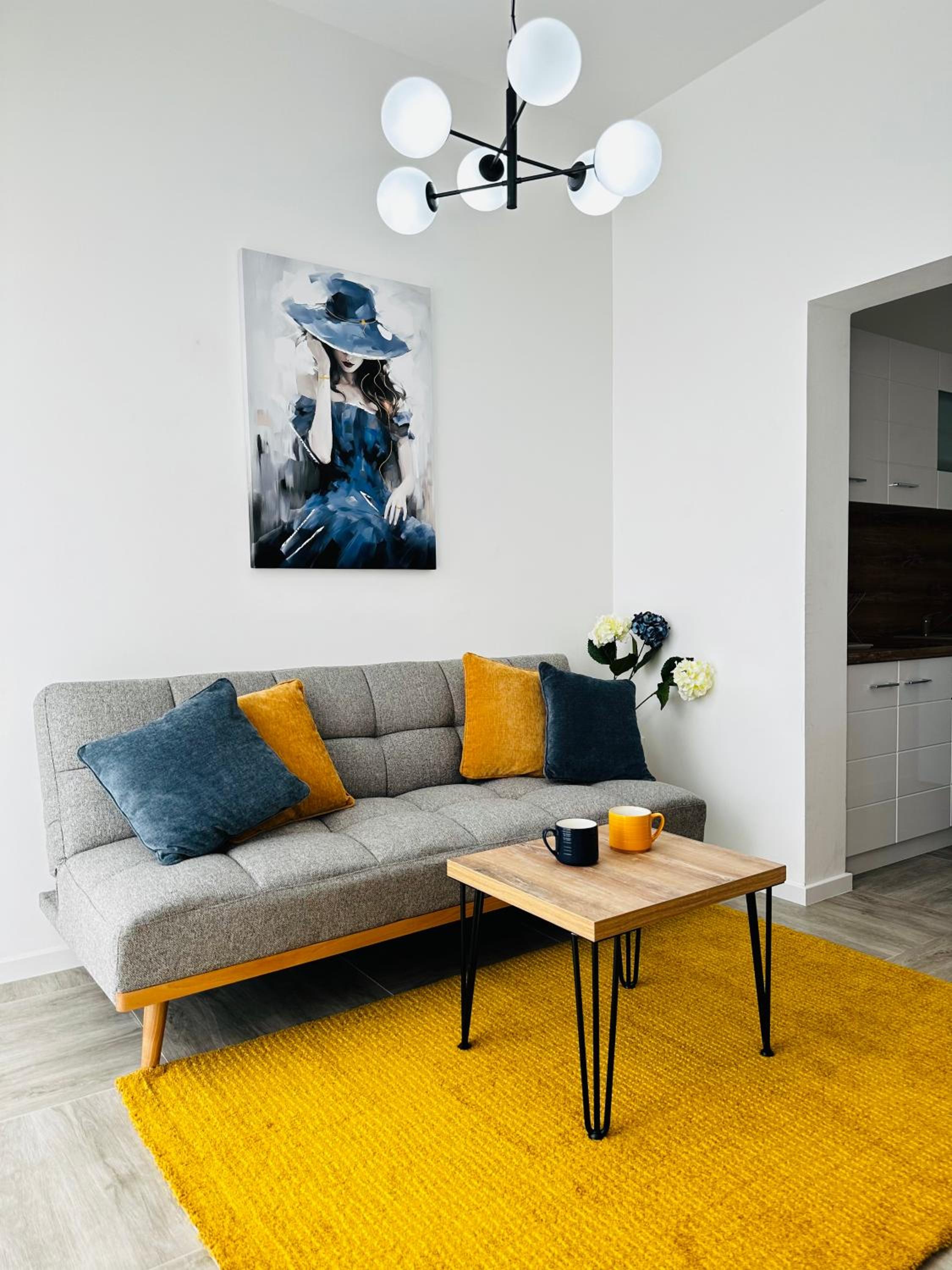 Studio Apartment with One Double Bed