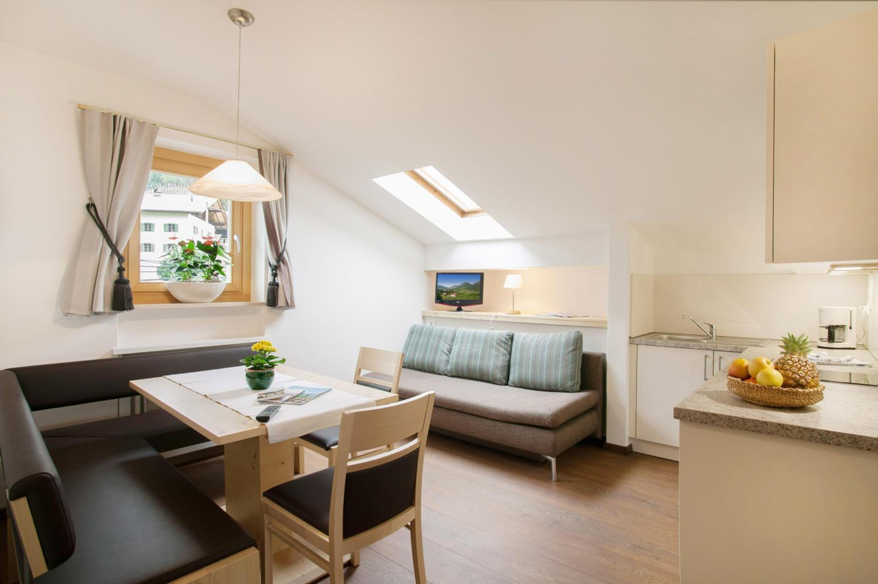 One-Bedroom Apartment with Balcony and Mountain View  