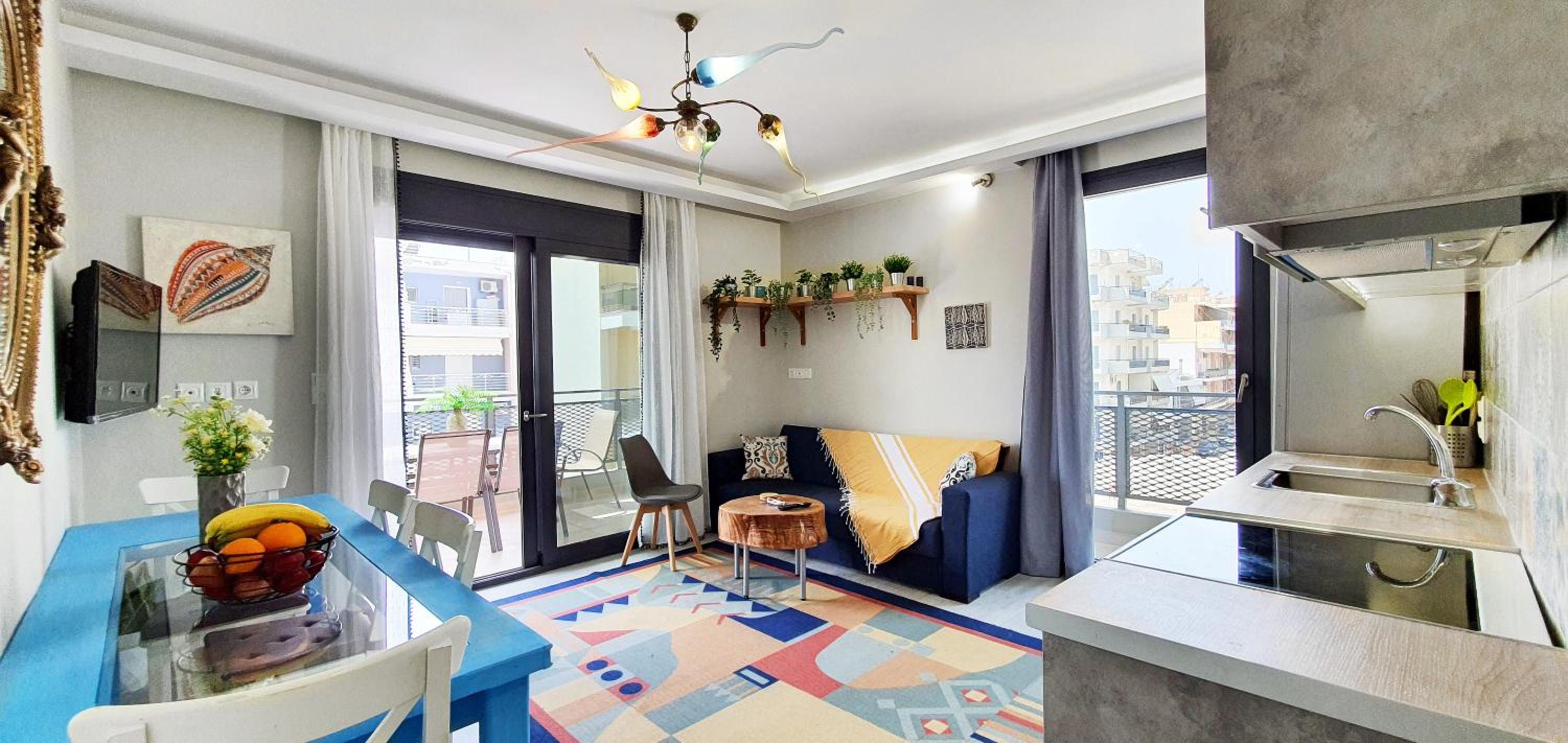 Two-Bedroom Deluxe Apartment With Balcony