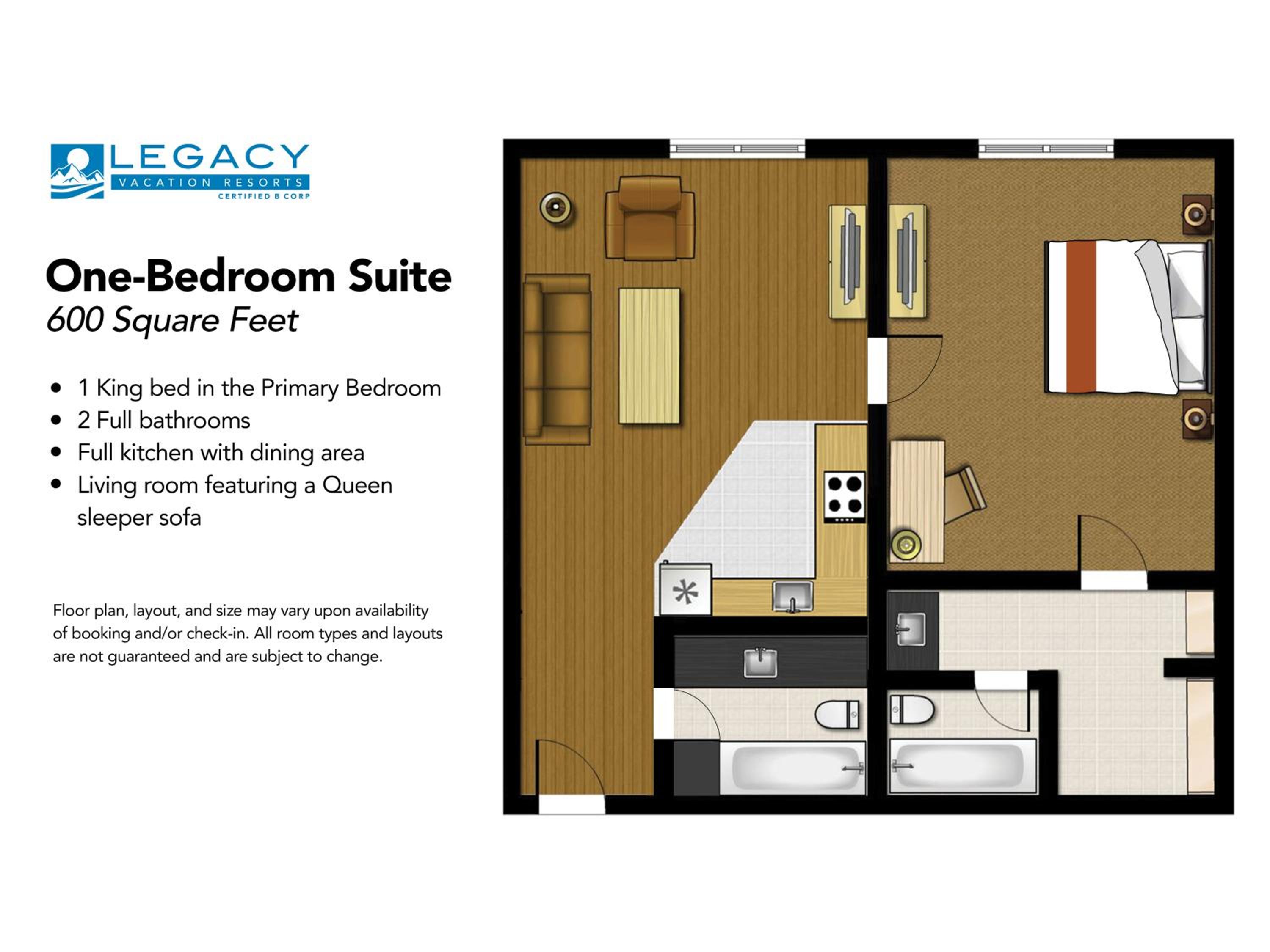 One Bedroom Suite - Photo 20