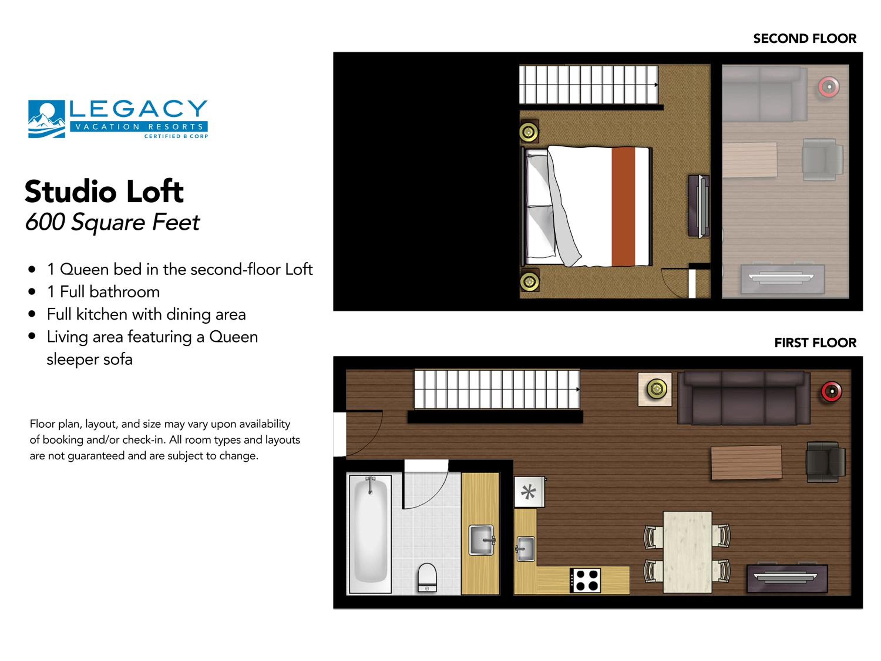 Studio with Loft - Photo 4