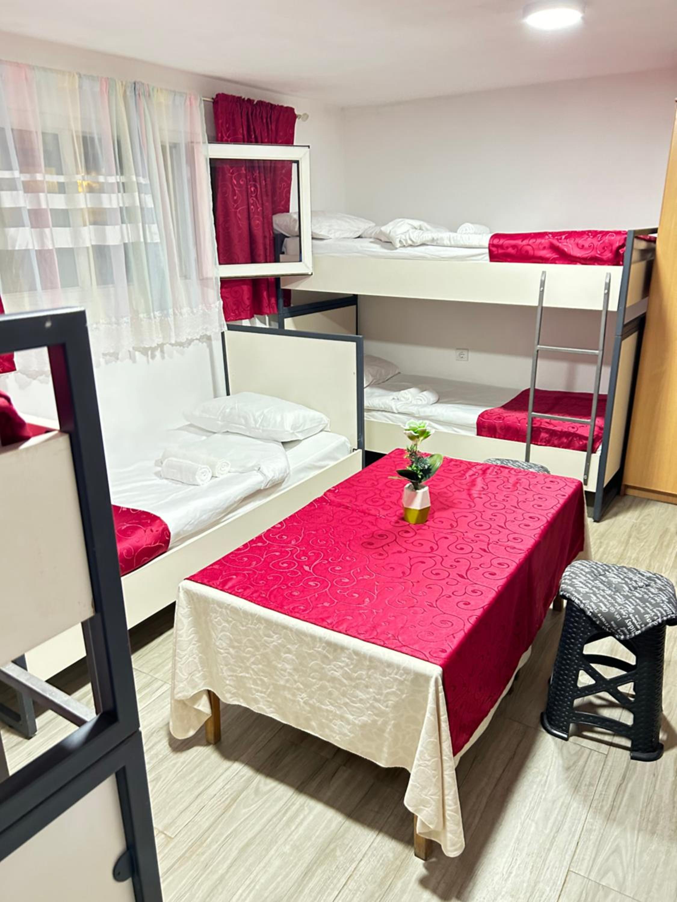 Single Bed in Male Dormitory Room with Shared Bathroom