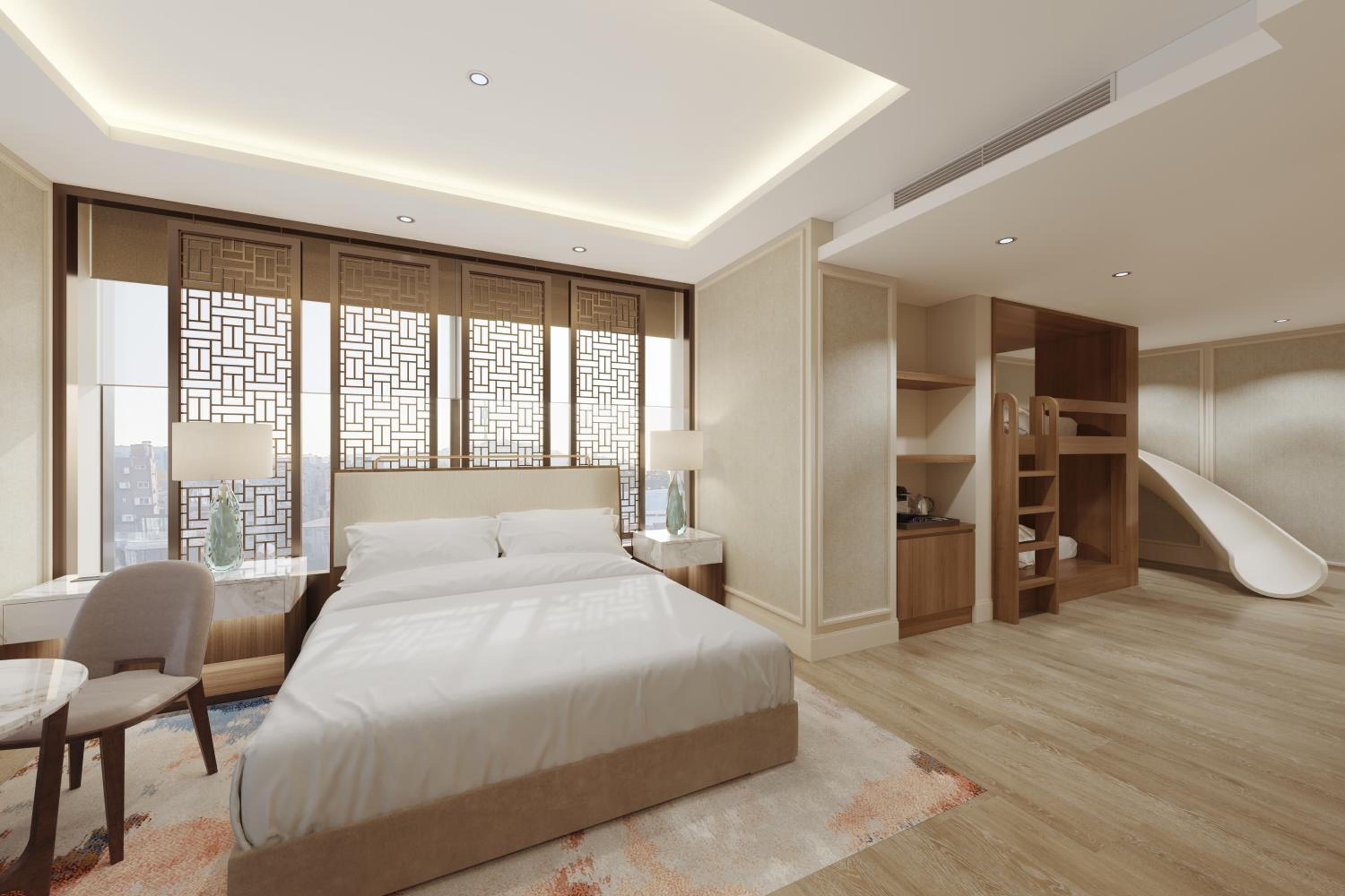 Family Room with King and Bunk Bed