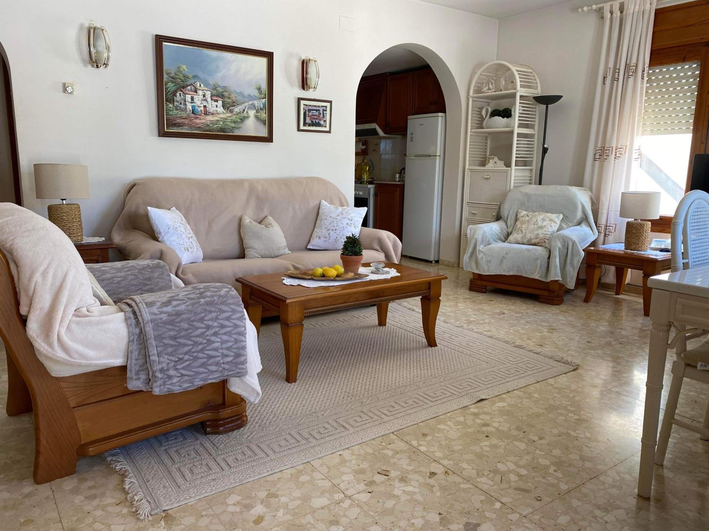 Casa de tres habitaciones