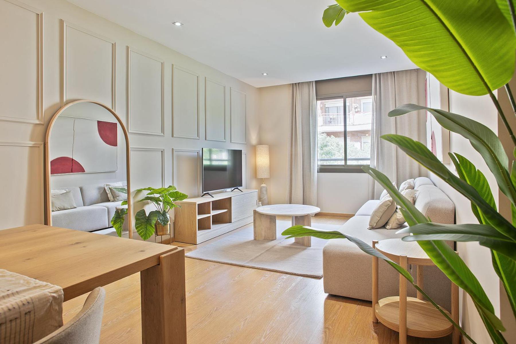 Apartamento de dos habitaciones con vista a la ciudad