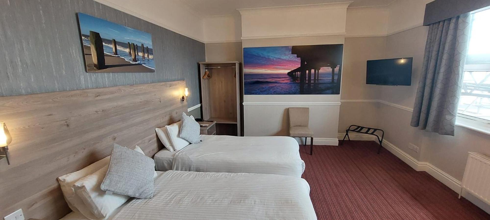 Deluxe Twin Room with Sea View