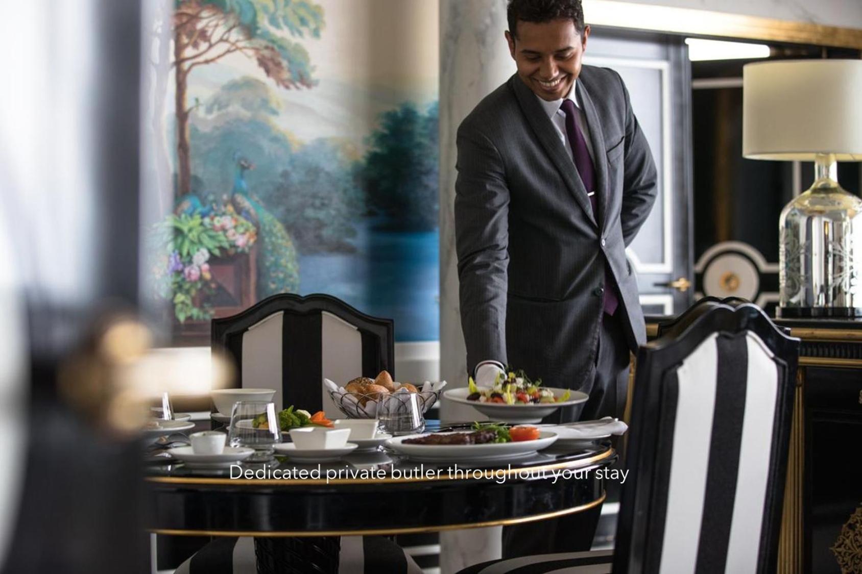 Royal Suite with Panoramic Skyline Views, Airport Transfers, Direct Connectivity to Museum of The Future, Complimentary Breakfast, Signature Afternoon Tea, Evening Sundowners, Soft Refreshments and Canapes
