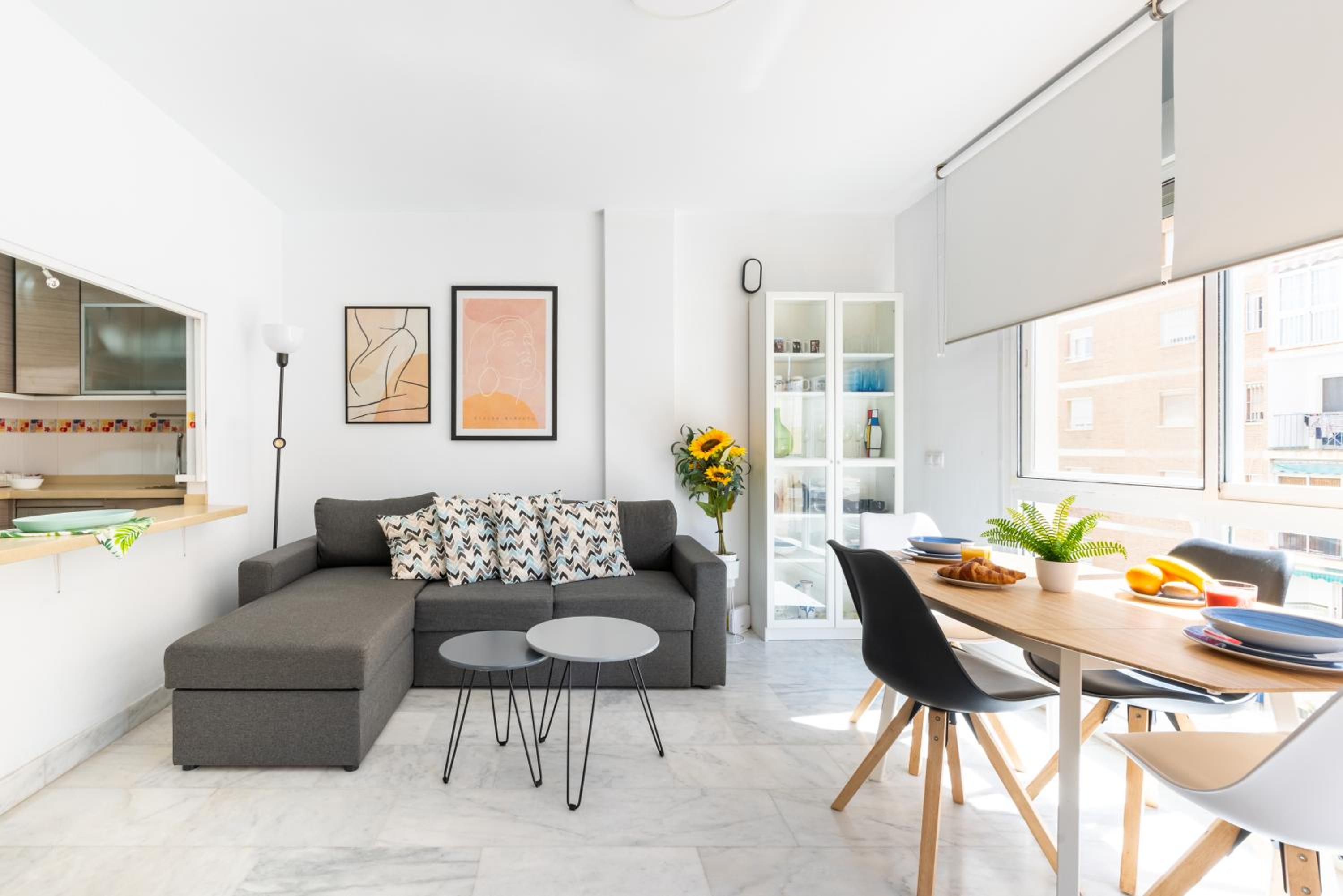 Apartamento de dos habitaciones
