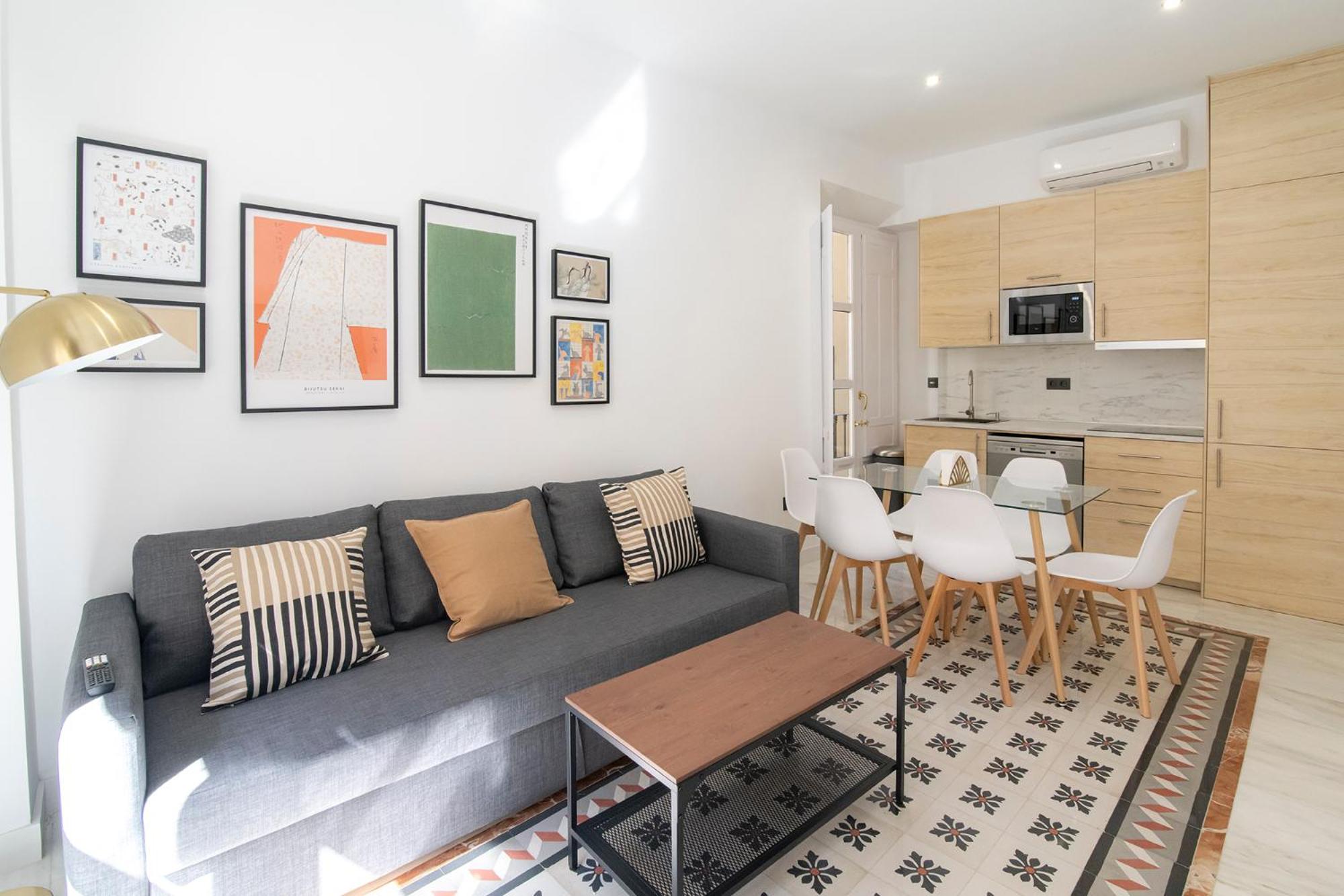 Apartamento estándar de tres habitaciones