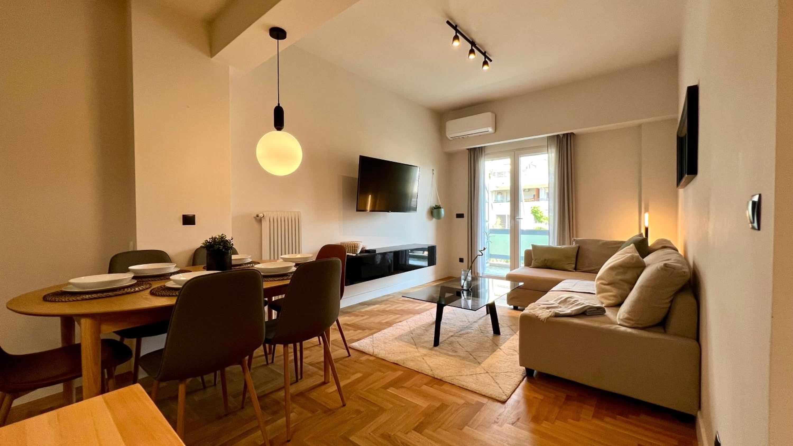 Two-Bedroom Apartment with Balcony