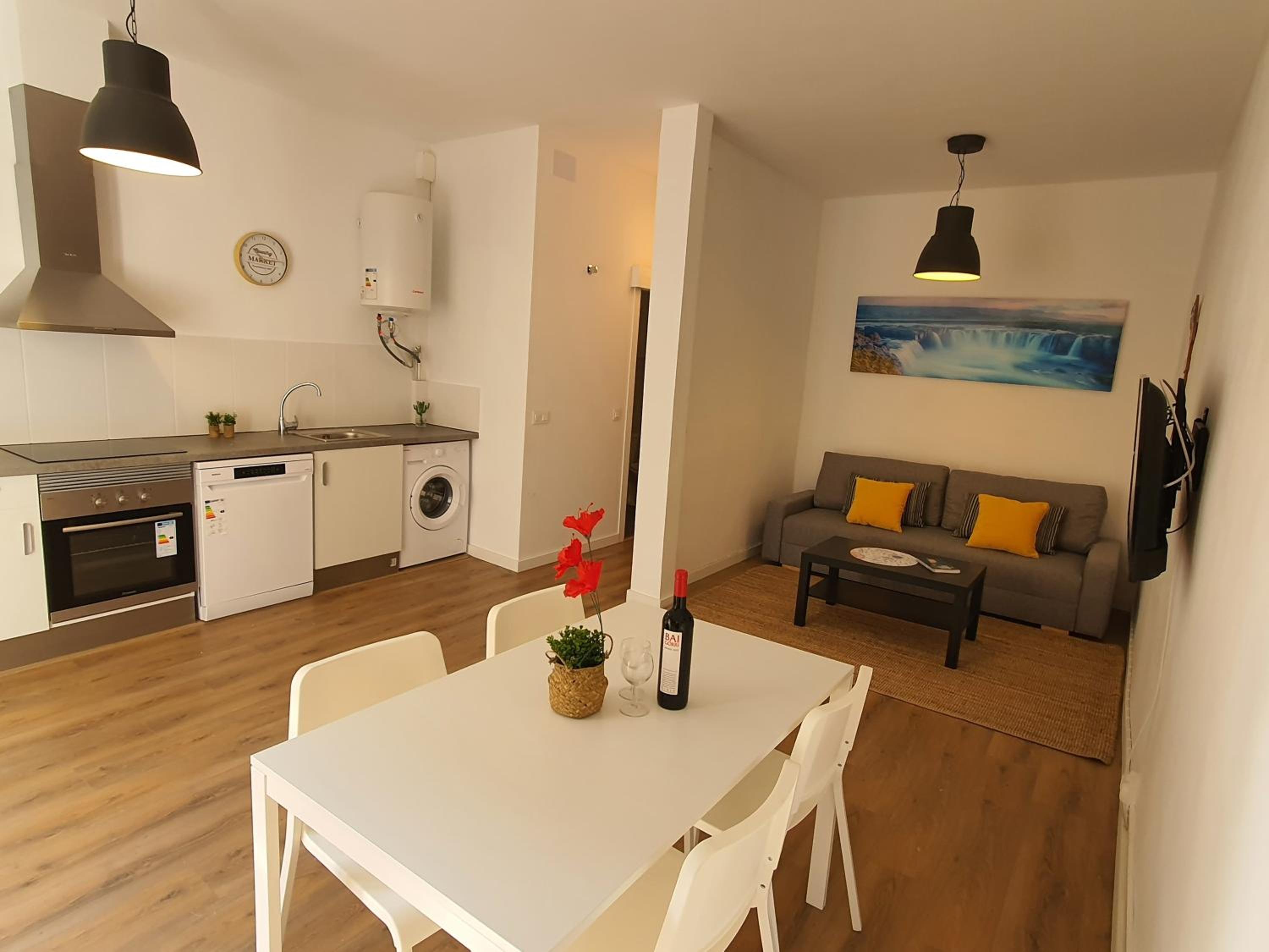 Apartamento de dos habitaciones