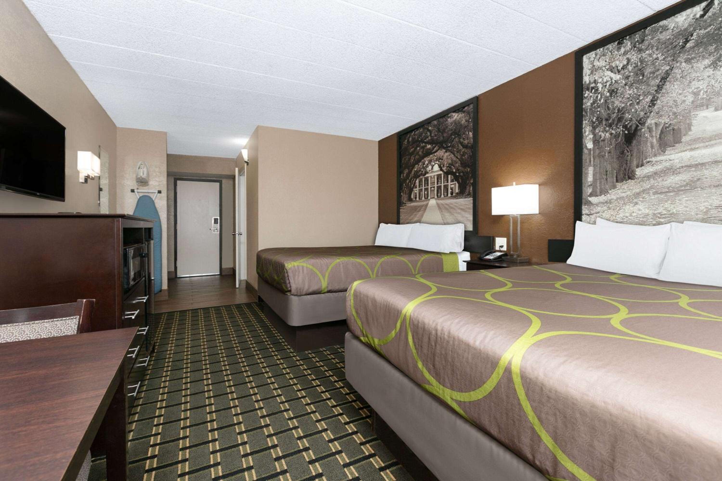 Queen Room with Two Queen Beds and Bath Tub - Mobility Accessible/Non-Smoking - Photo 1