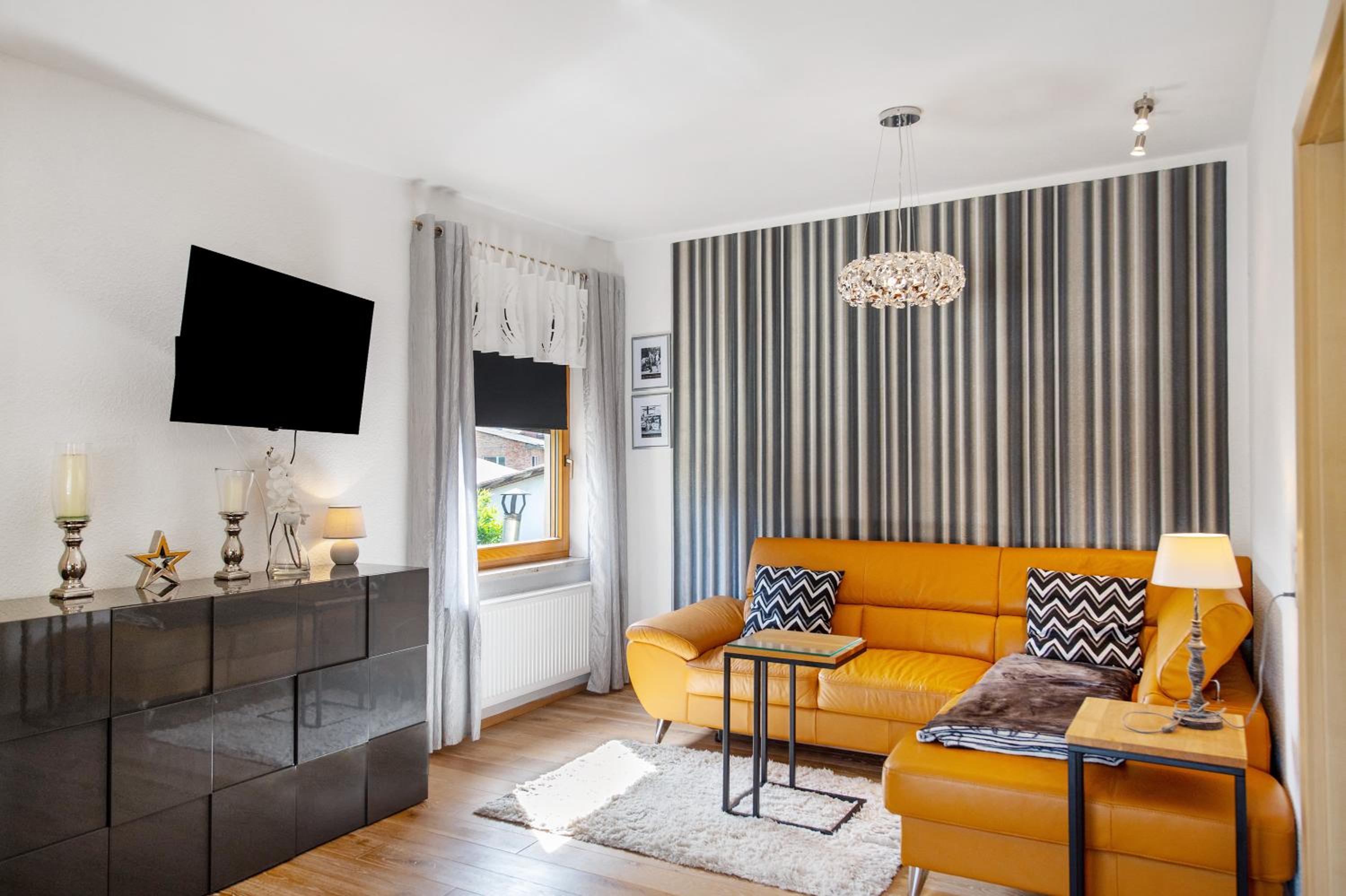 One-Bedroom Apartment with Garden View