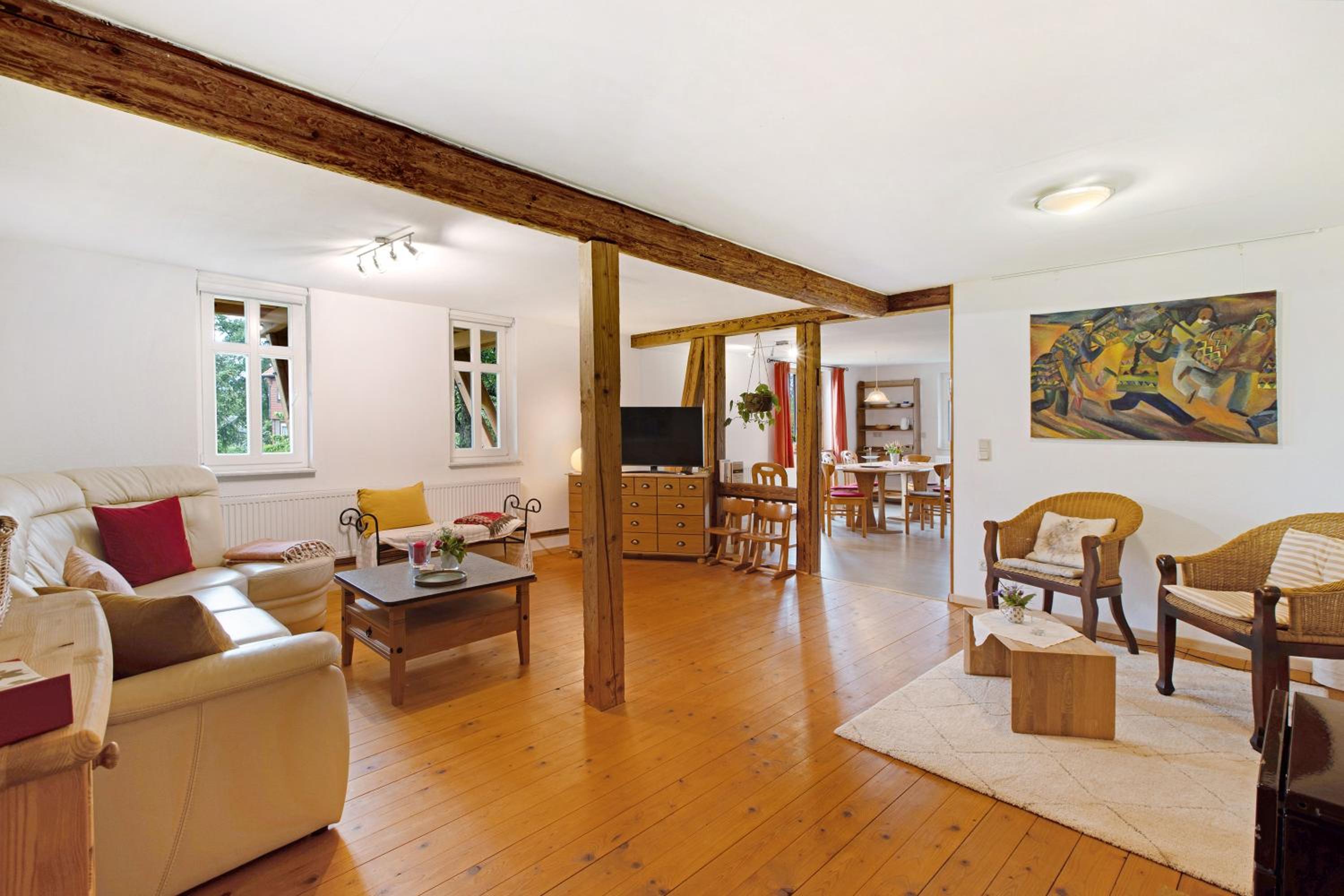 Two-Bedroom Deluxe Apartment with Garden View