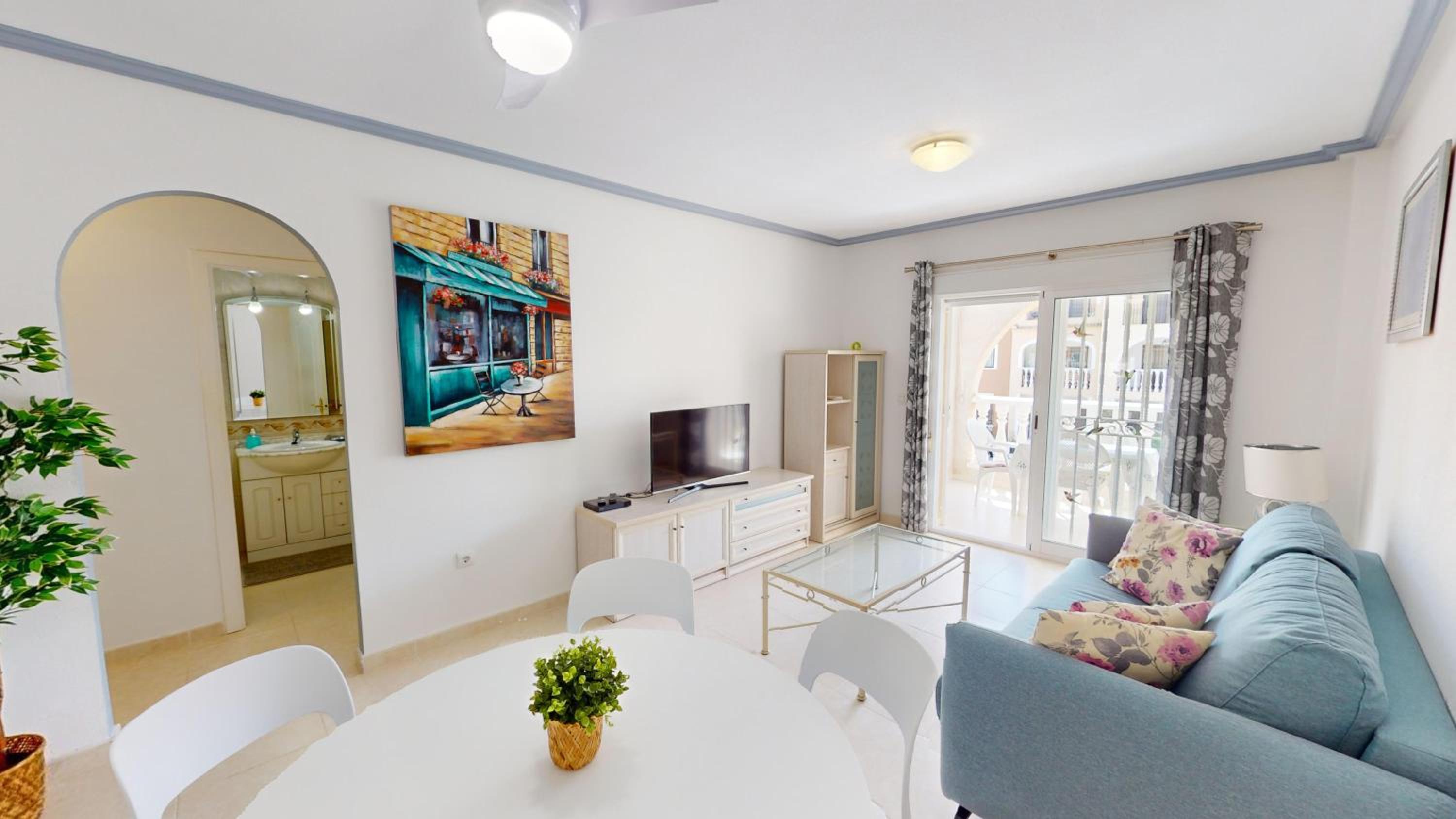 Apartamento de dos habitaciones