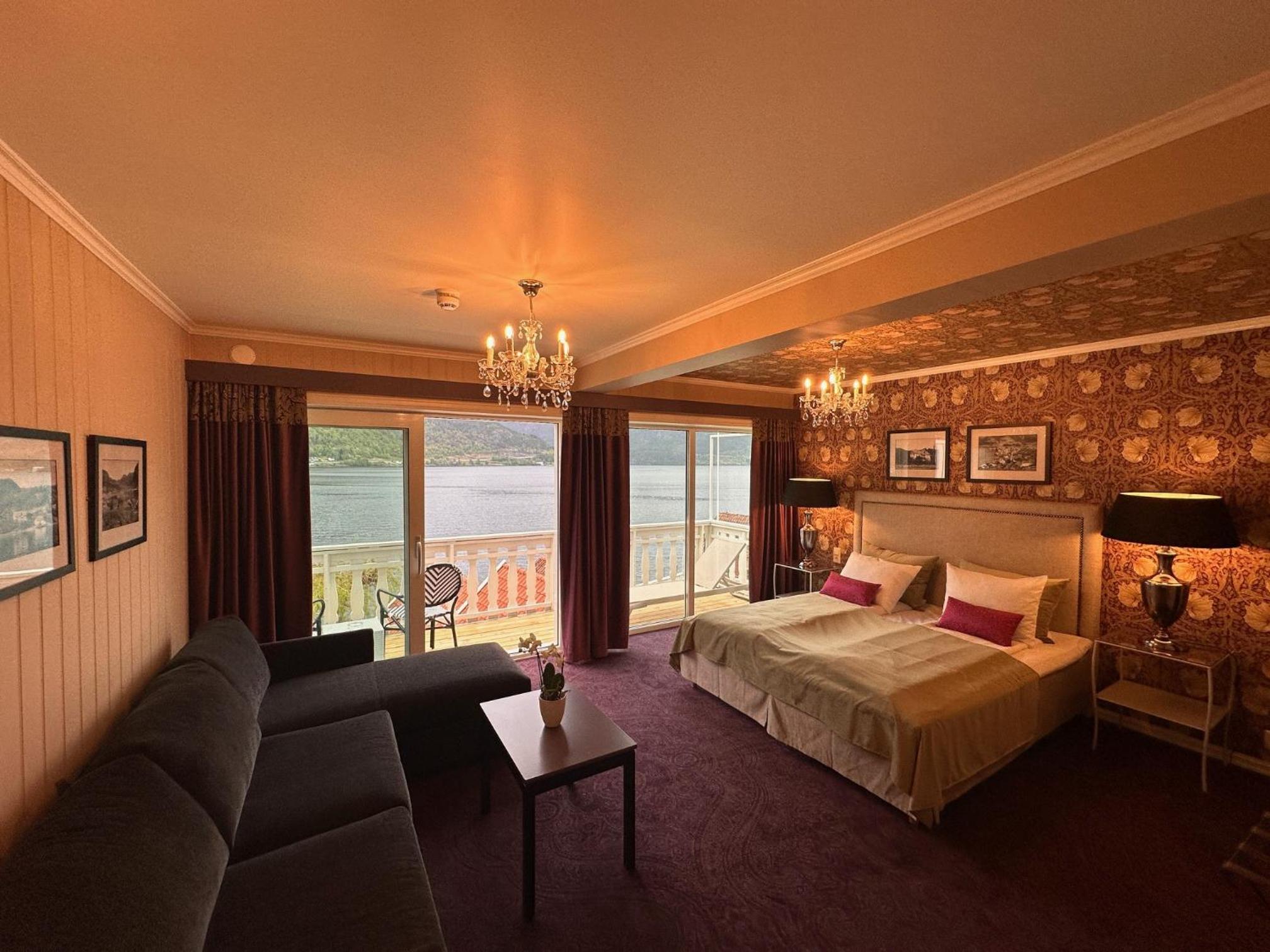 Junior Suite with Balcony and Fjord View