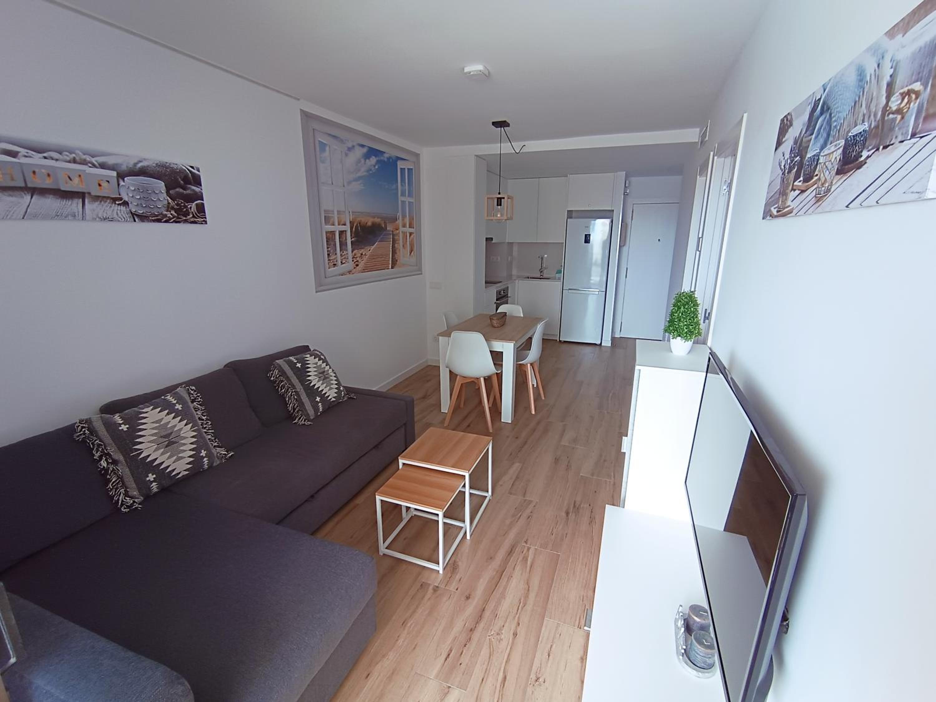 Apartamento de dos habitaciones