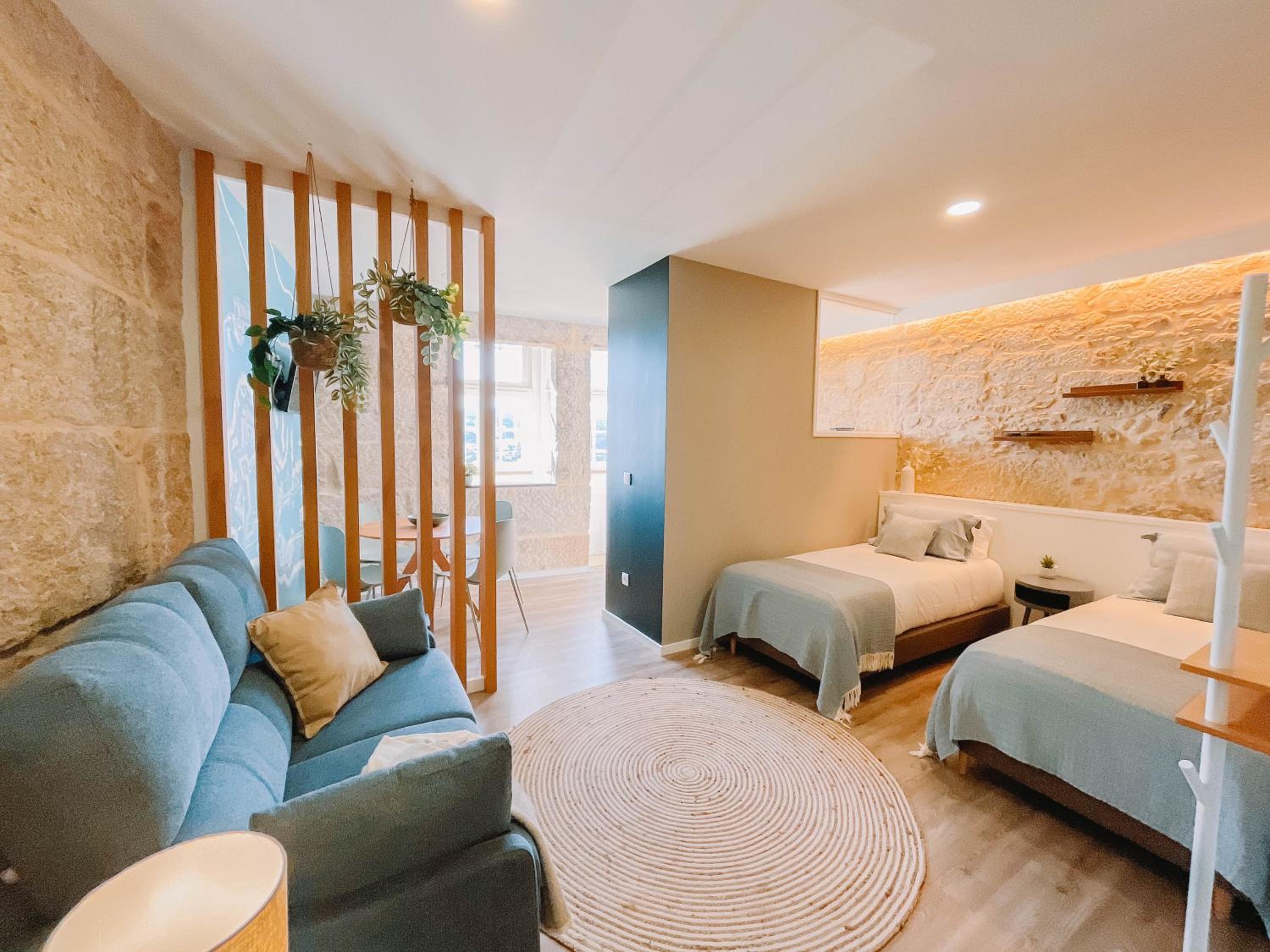 Deluxe One-Bedroom Apartment with Garden View photo 1