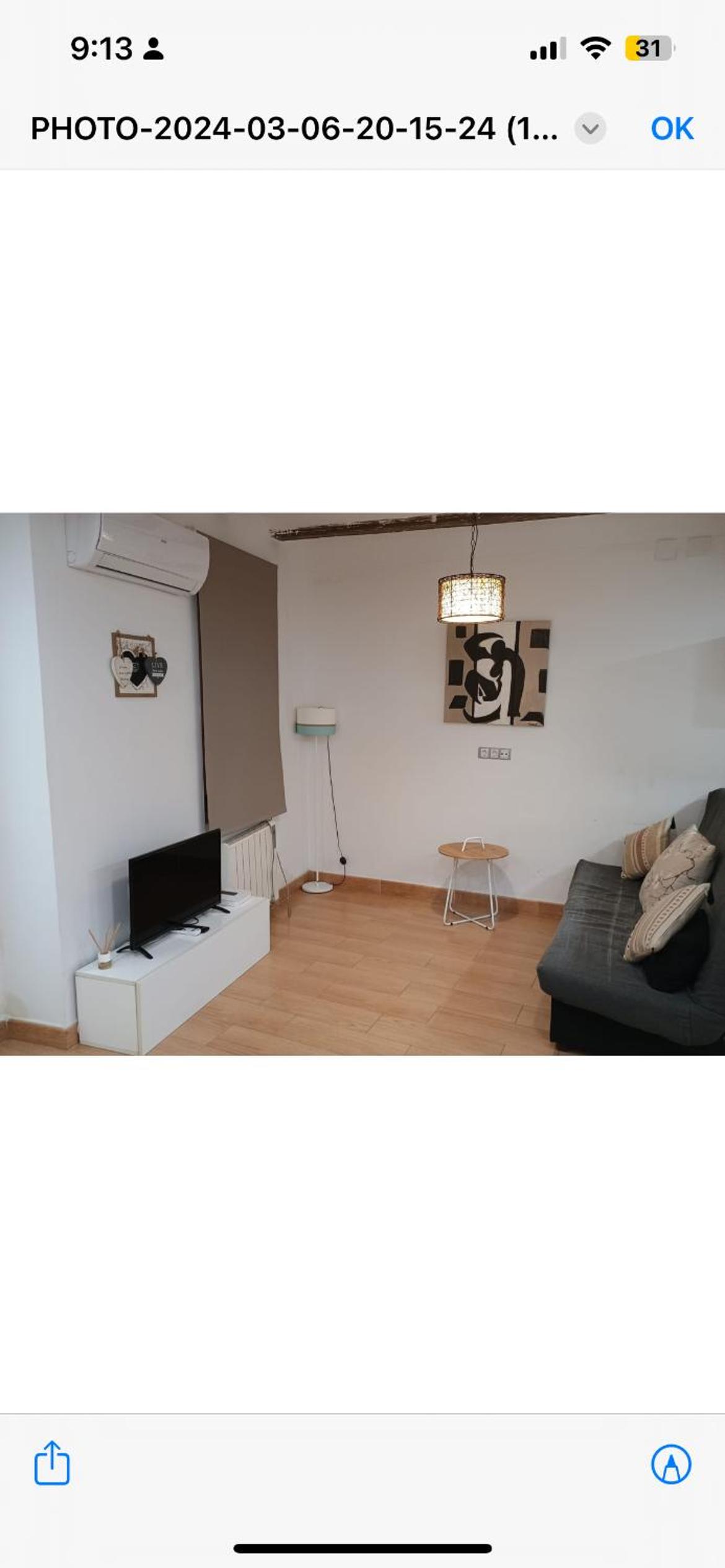 Apartamento de una habitación