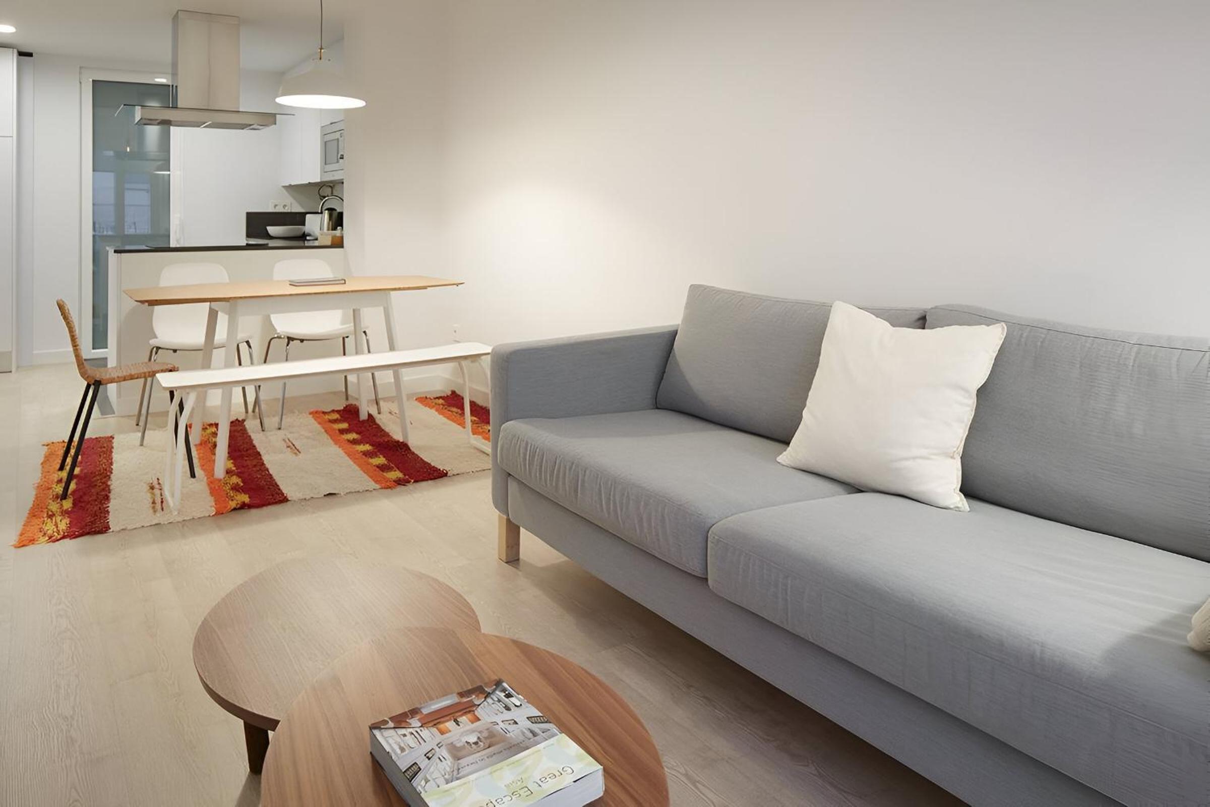 Apartamento de dos habitaciones