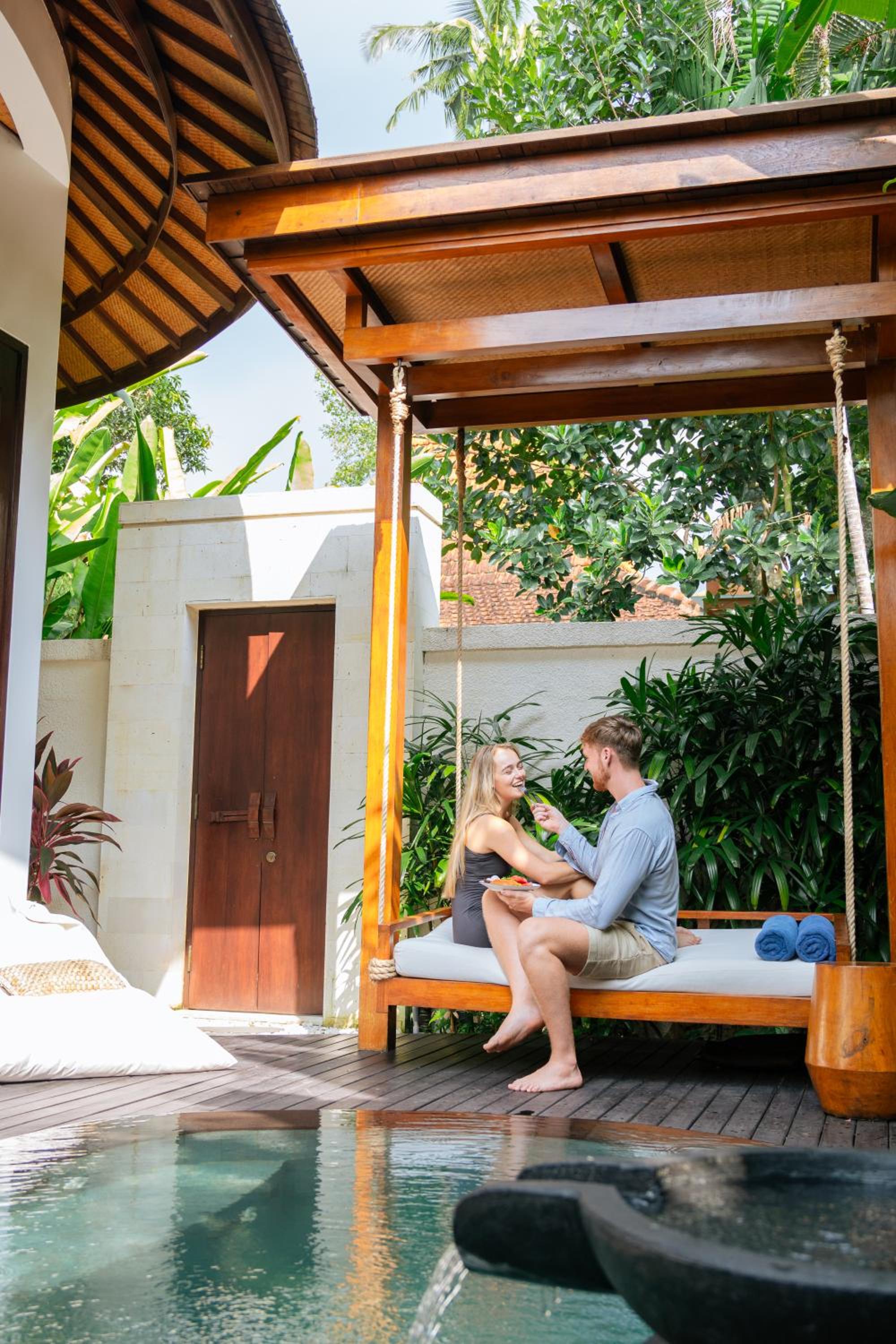 Vata - One Bedroom Garden Villa Heated Plunge Pool & Steam - Photo 9