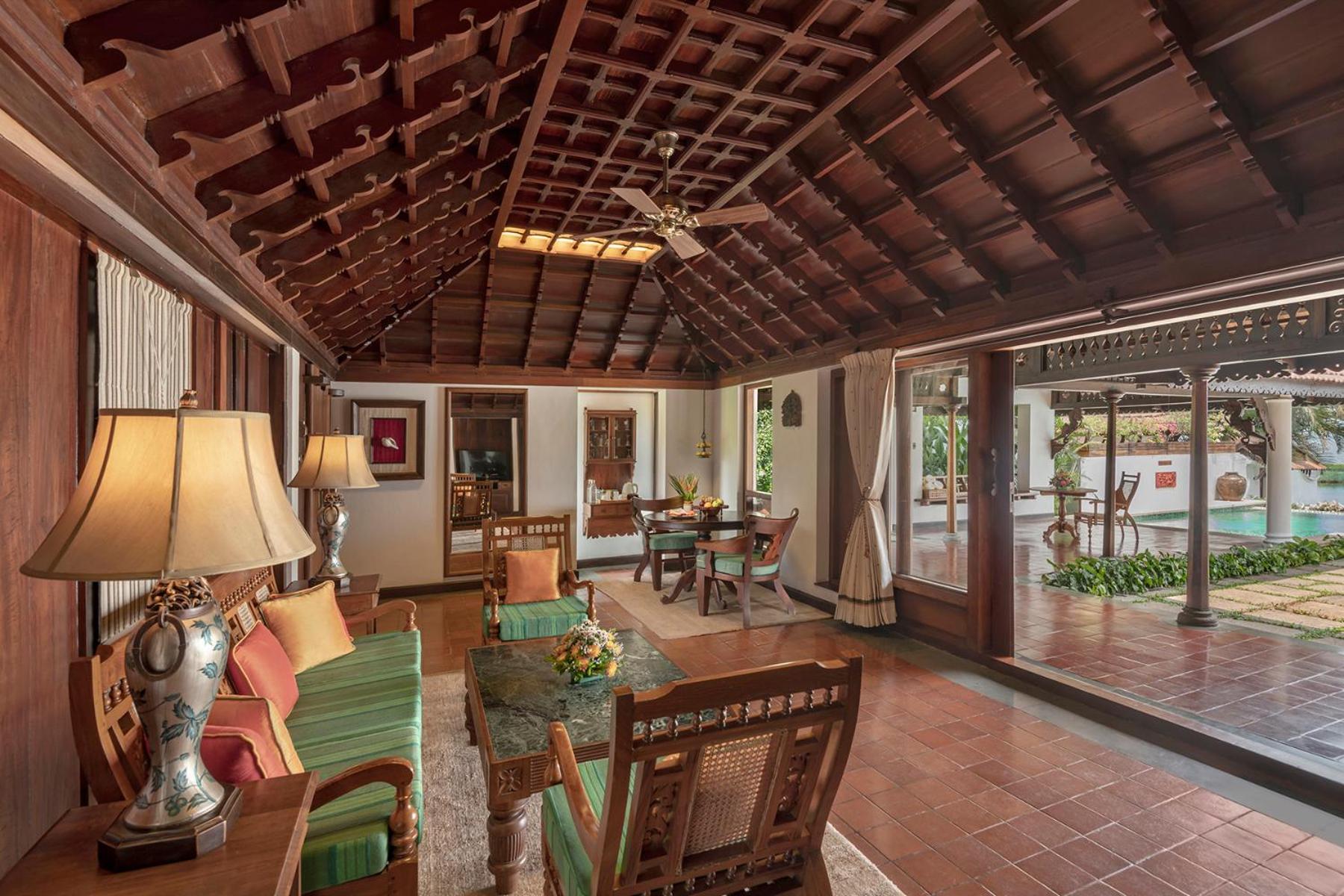 Presidential Suite with Private Pool with Complimentary 2 Way Airport Transfer, Hi -Tea ,One-hour sunset cruise,Complimentary Wellness doctor consultation, Evening Cultural program, Complimentary Fishing,Cycling,and Clay pottery experience