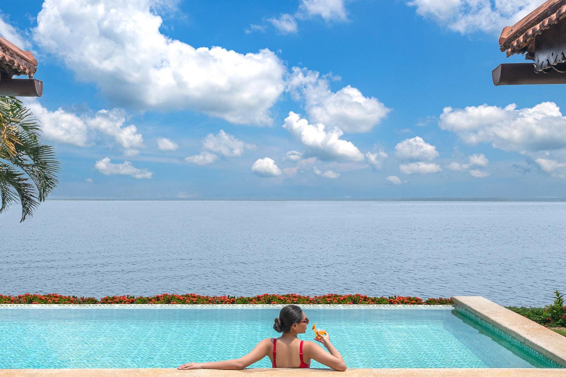 Presidential Suite with Private Pool with Complimentary 2 Way Airport Transfer, Hi -Tea ,One-hour sunset cruise,Complimentary Wellness doctor consultation, Evening Cultural program, Complimentary Fishing,Cycling,and Clay pottery experience
