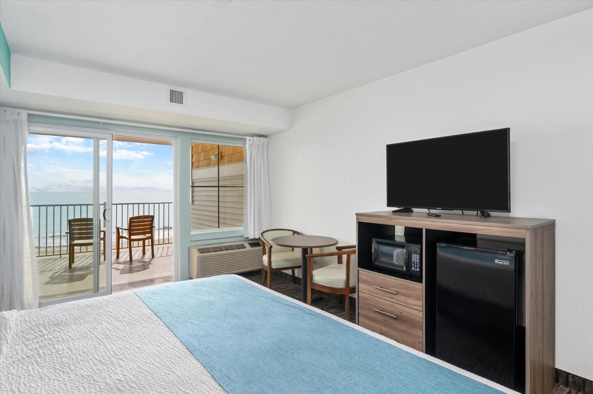 Ocean Front Room with King Bed and Balcony