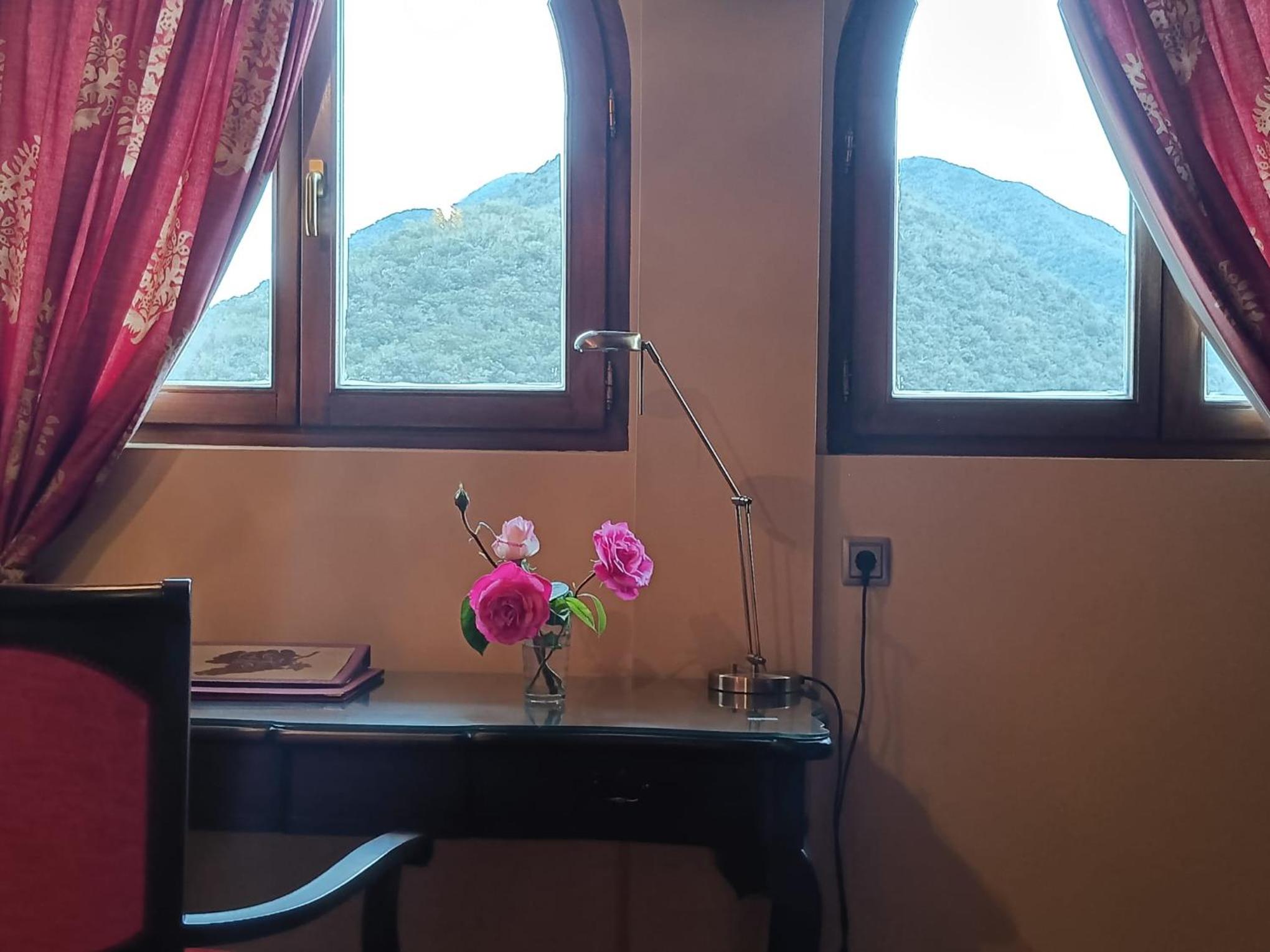 King Room with king bed, Jacuzzi, Shower bath and terrace with views at the mountain. photo 3
