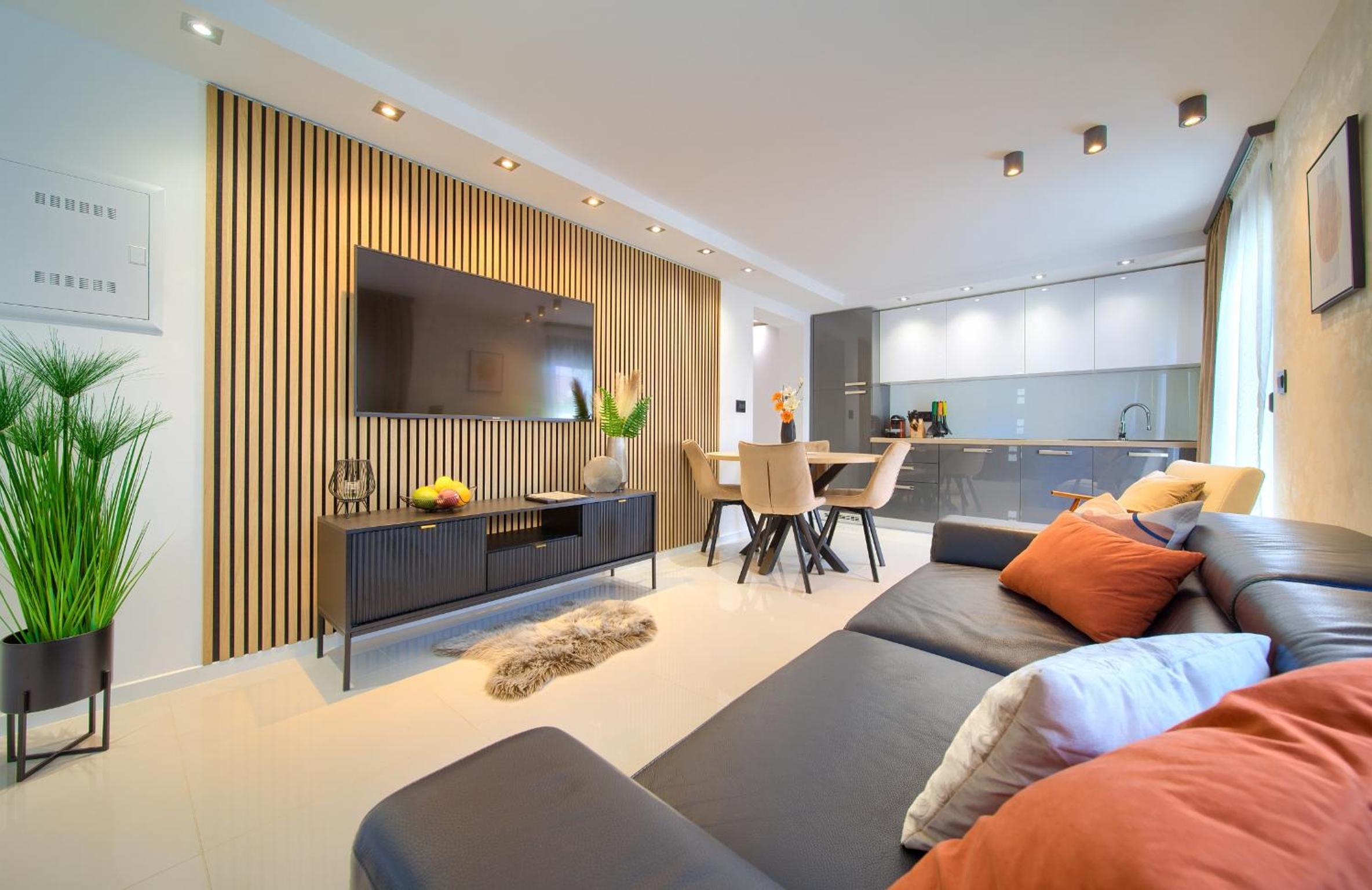Two-Bedroom Family Apartment with Terrace